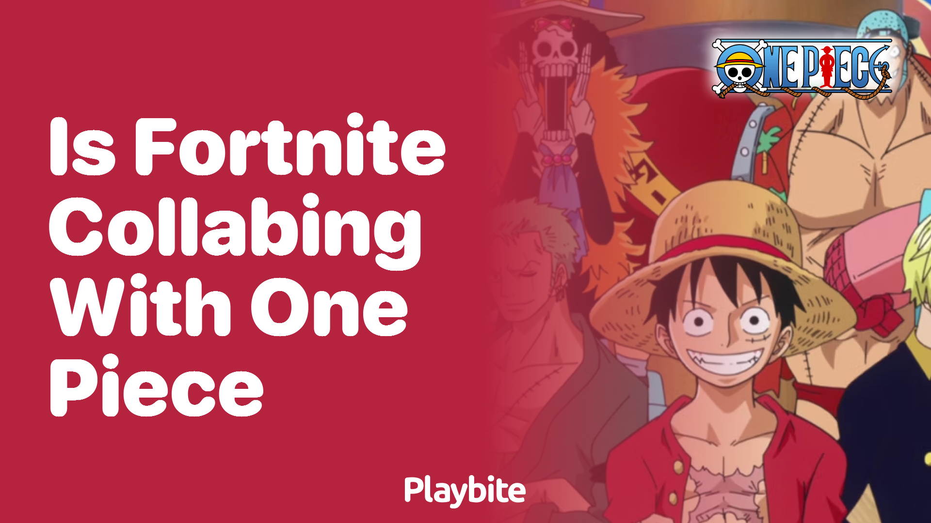 Is Fortnite collaborating with One Piece?