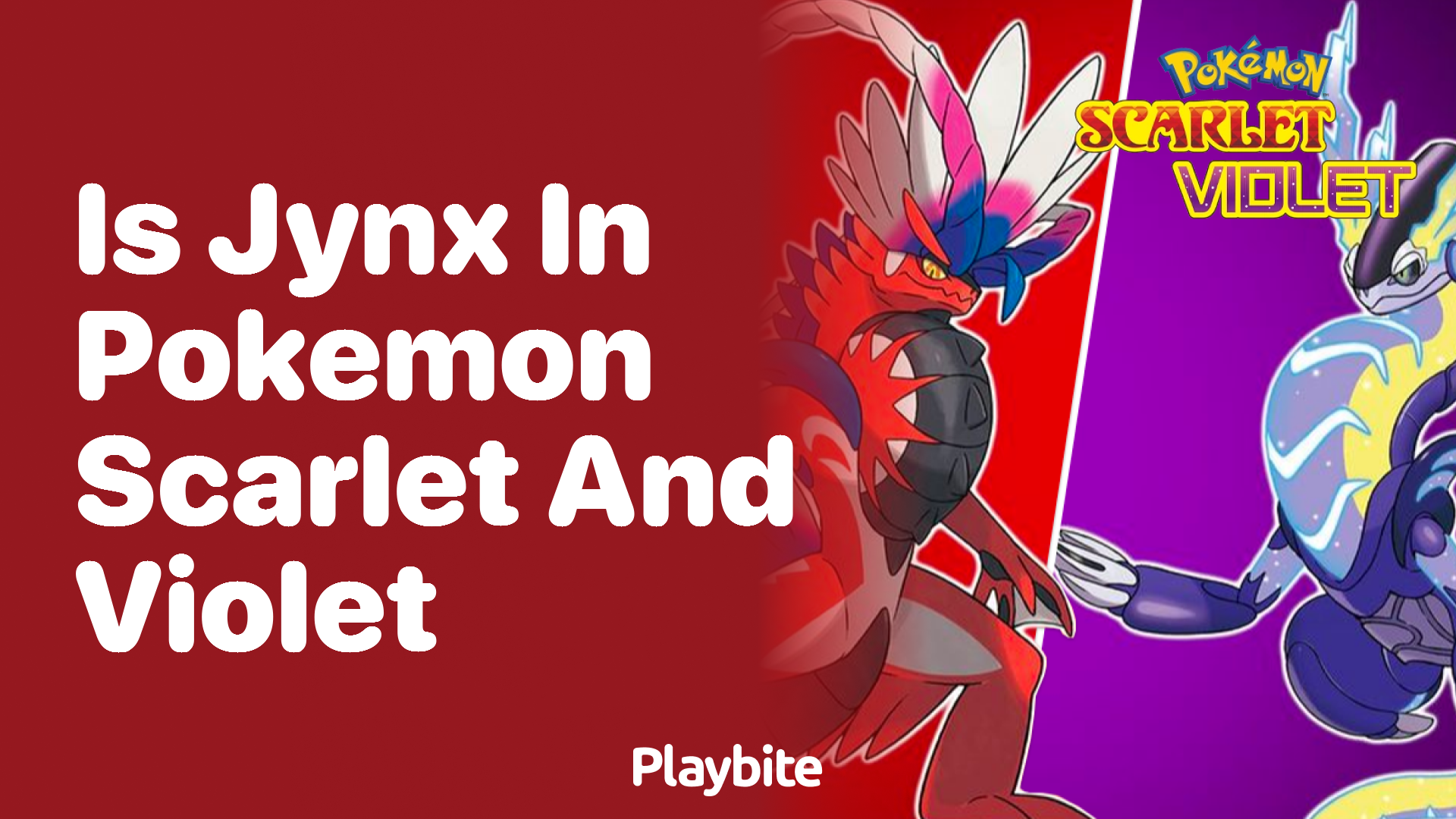 Is Jynx in Pokemon Scarlet and Violet?