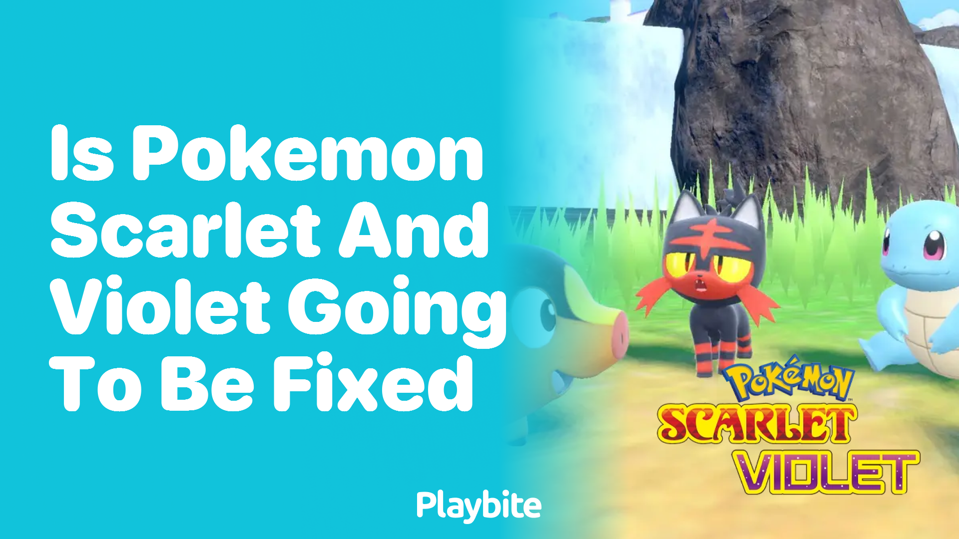 Is Pokemon Scarlet and Violet going to be fixed?