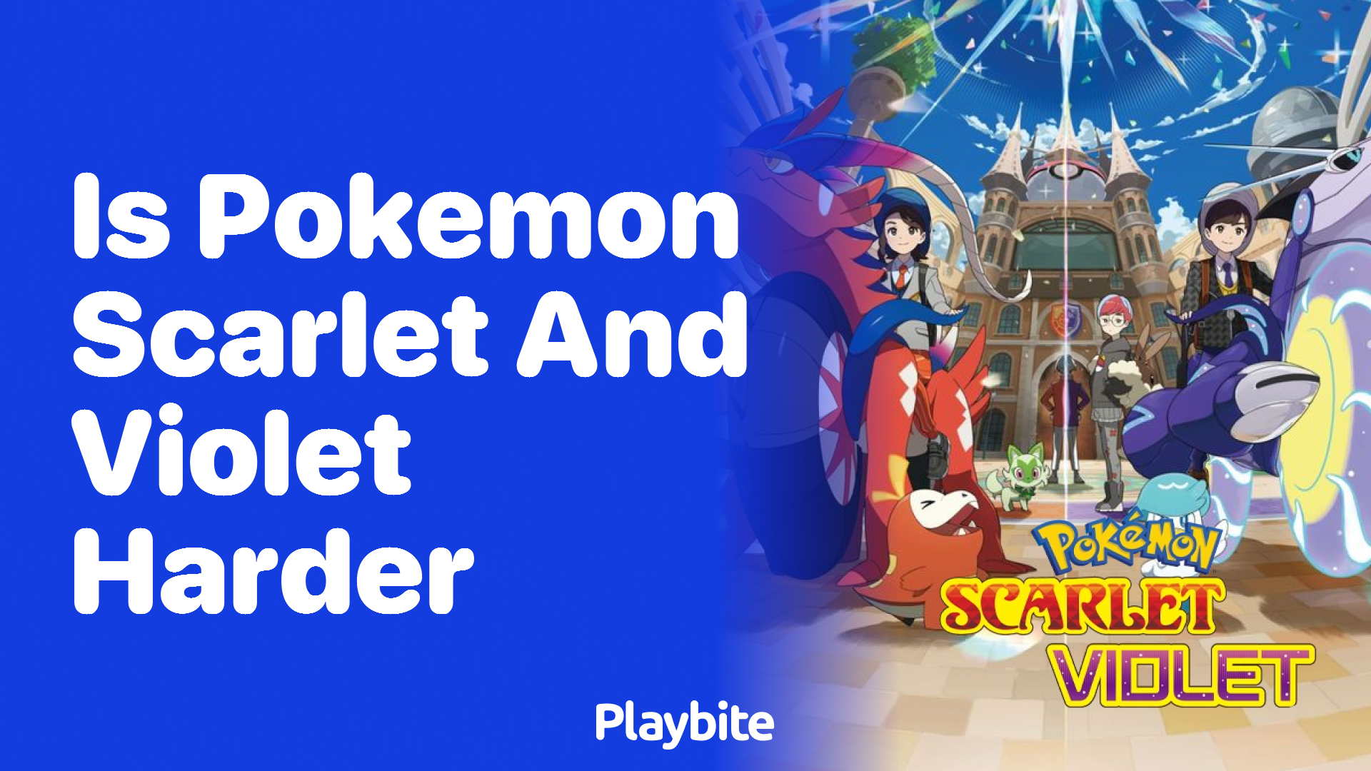 Is Pokemon Scarlet and Violet Harder?