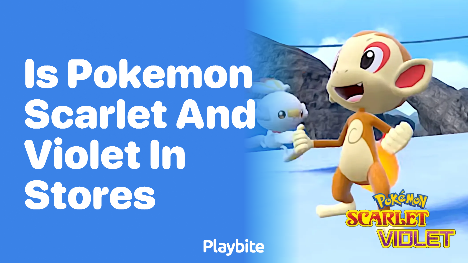 Is Pokemon Scarlet and Violet available in stores?