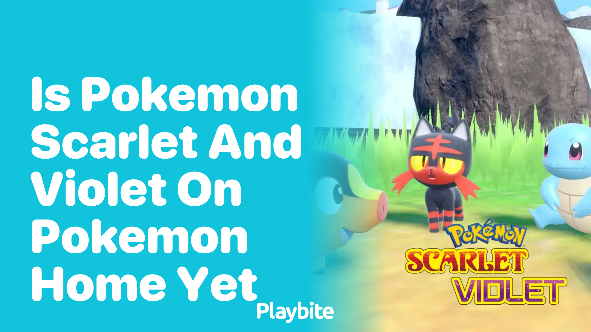 Is Pokemon Scarlet and Violet on Pokemon Home yet?