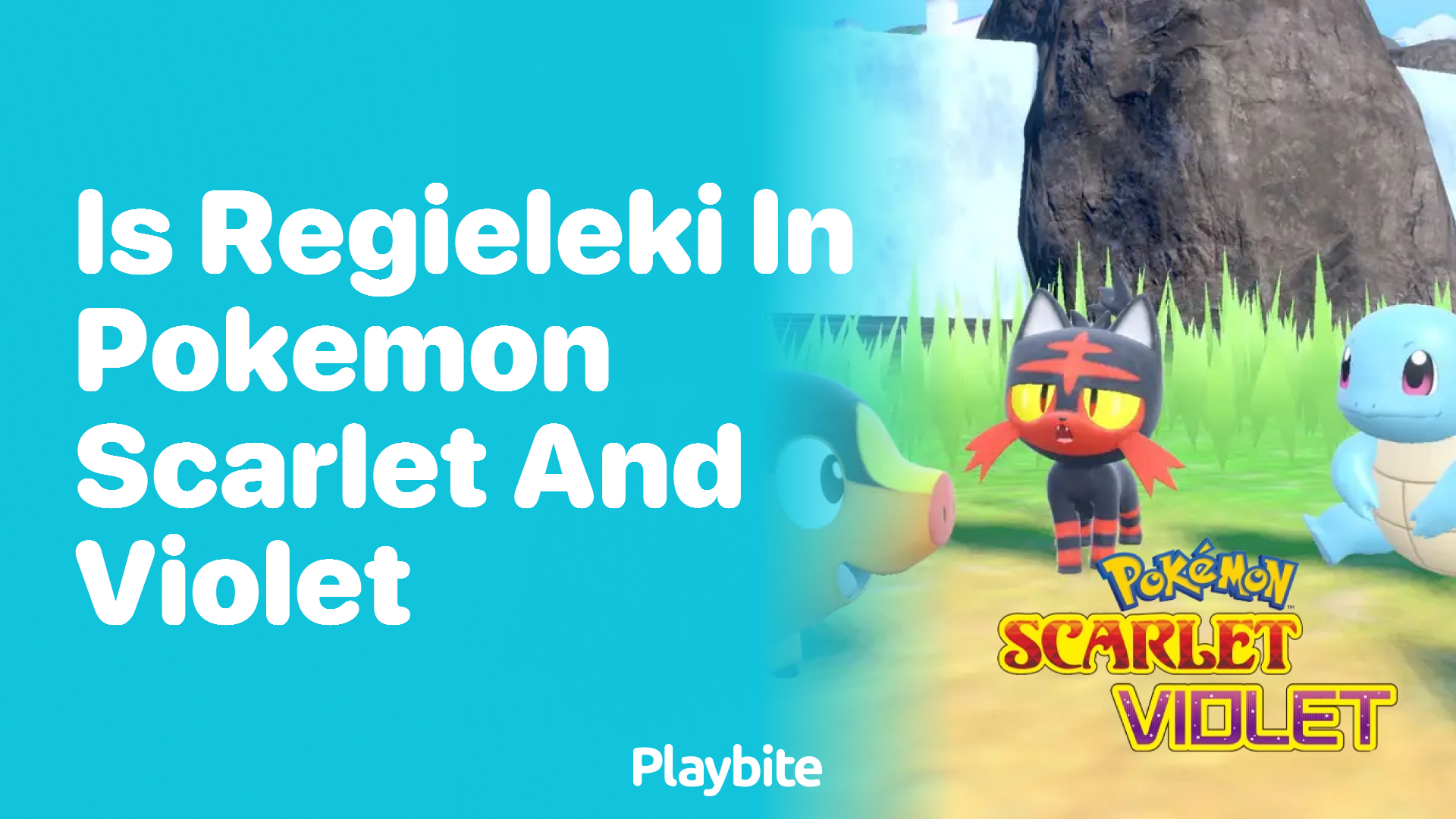 Is Regieleki in Pokemon Scarlet and Violet?