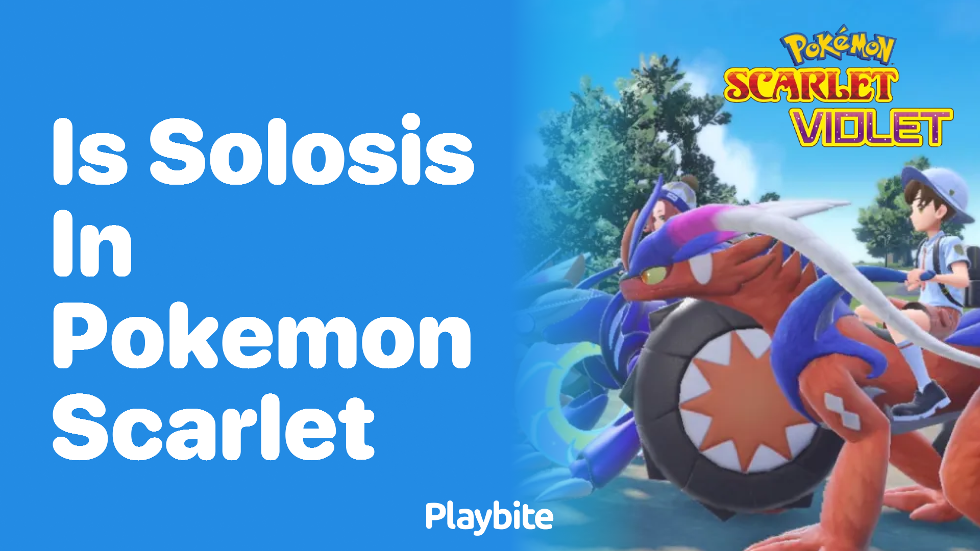 Is Solosis in Pokemon Scarlet?