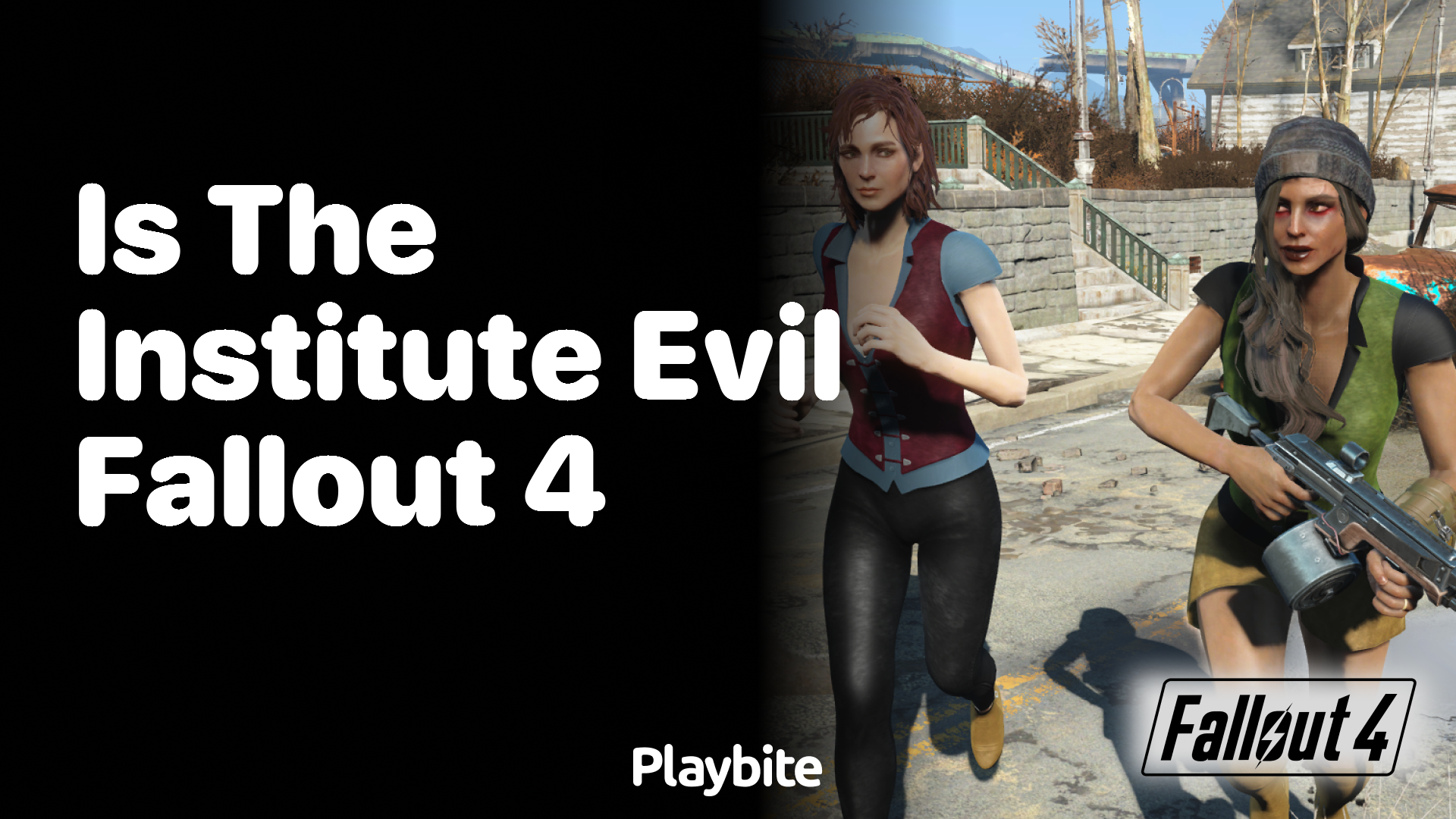 Is the Institute Evil in Fallout 4?