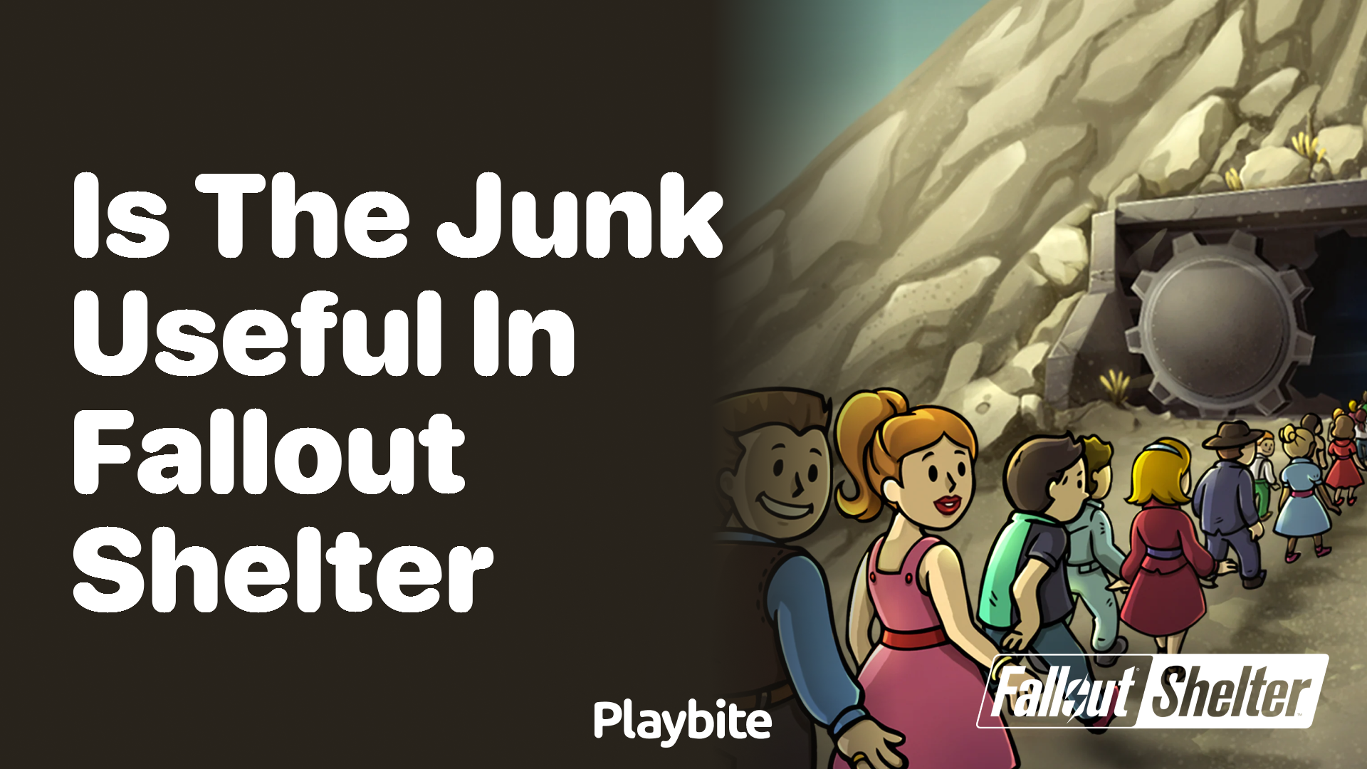 Is the junk useful in Fallout Shelter?