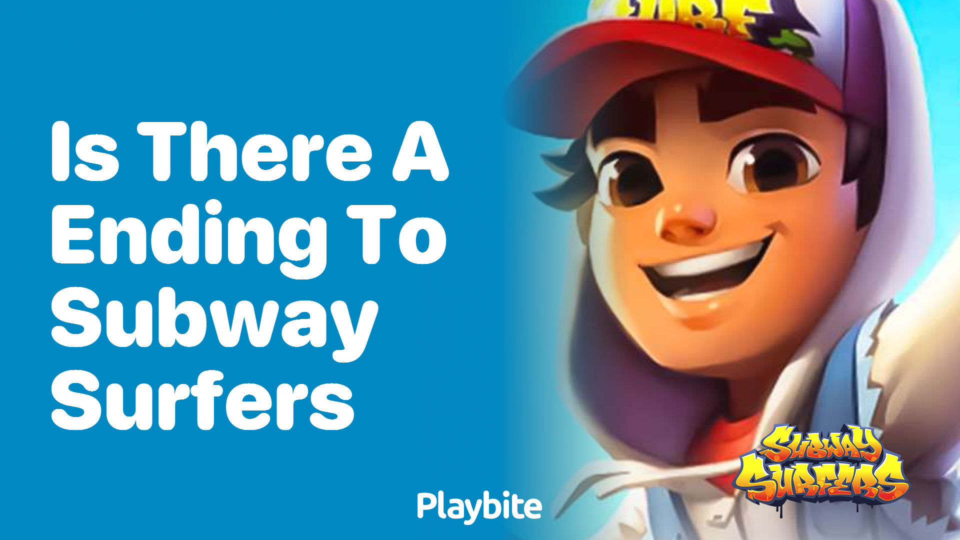 Is there an ending to Subway Surfers?