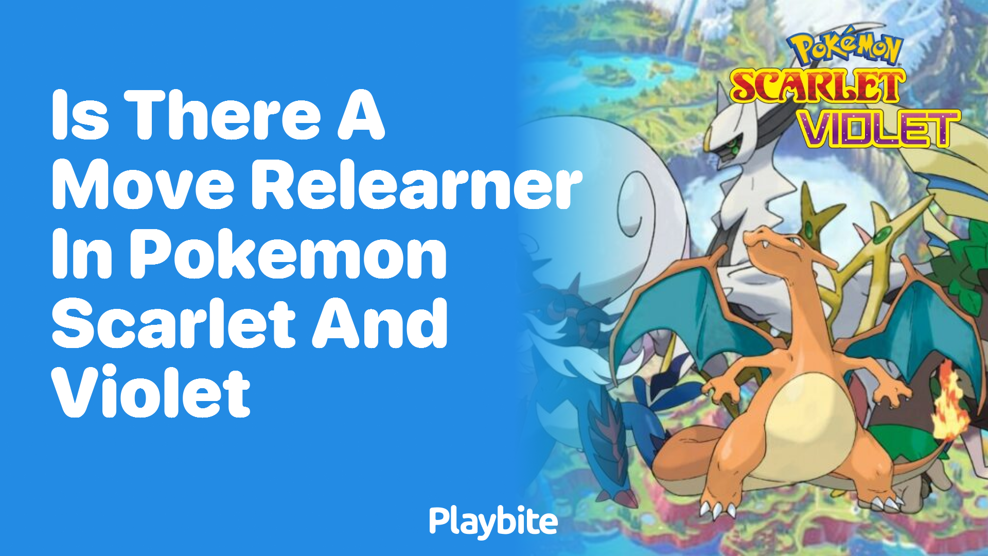 Is There a Move Relearner in Pokemon Scarlet and Violet?