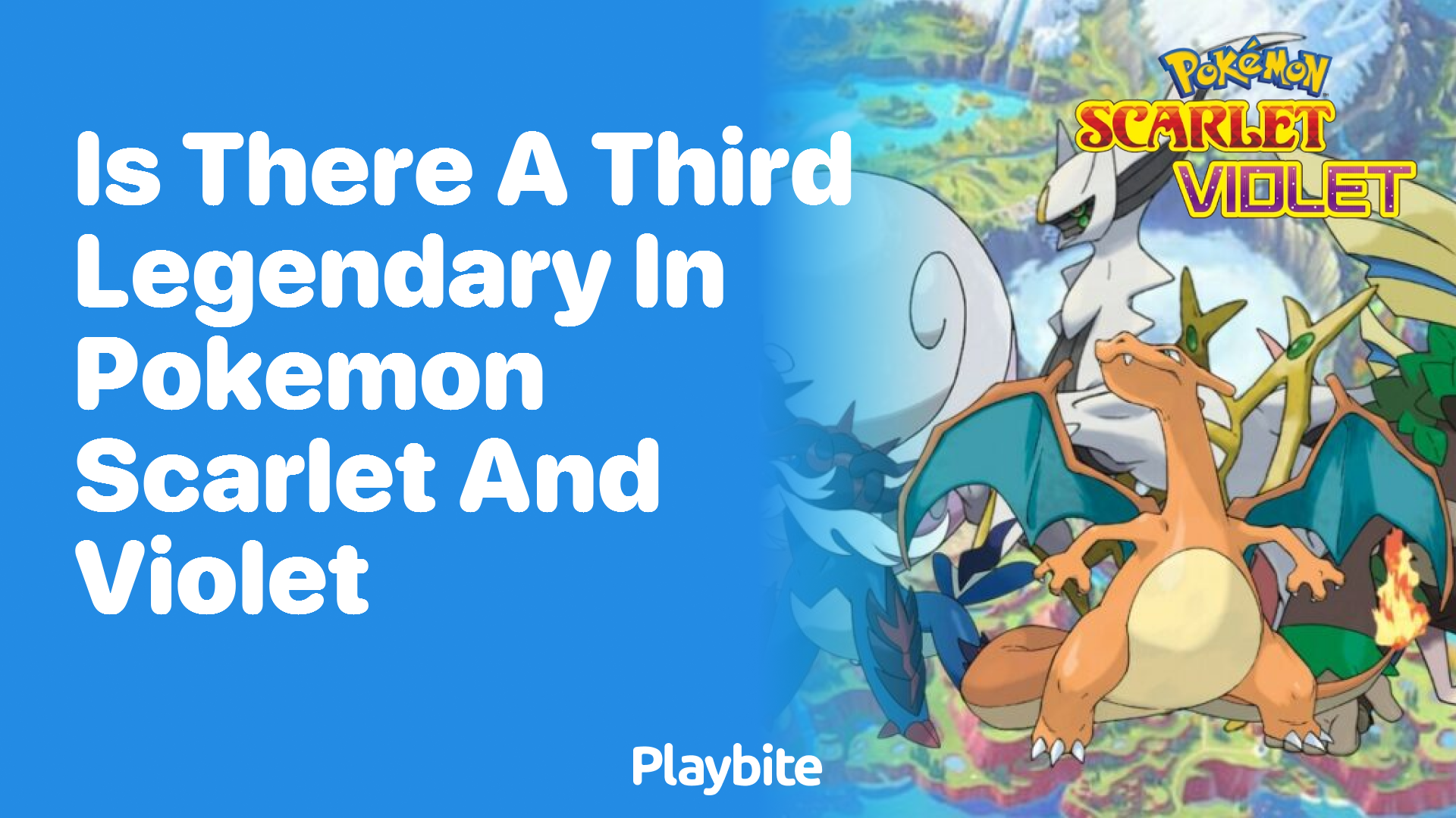 Is There a Third Legendary in Pokemon Scarlet and Violet?