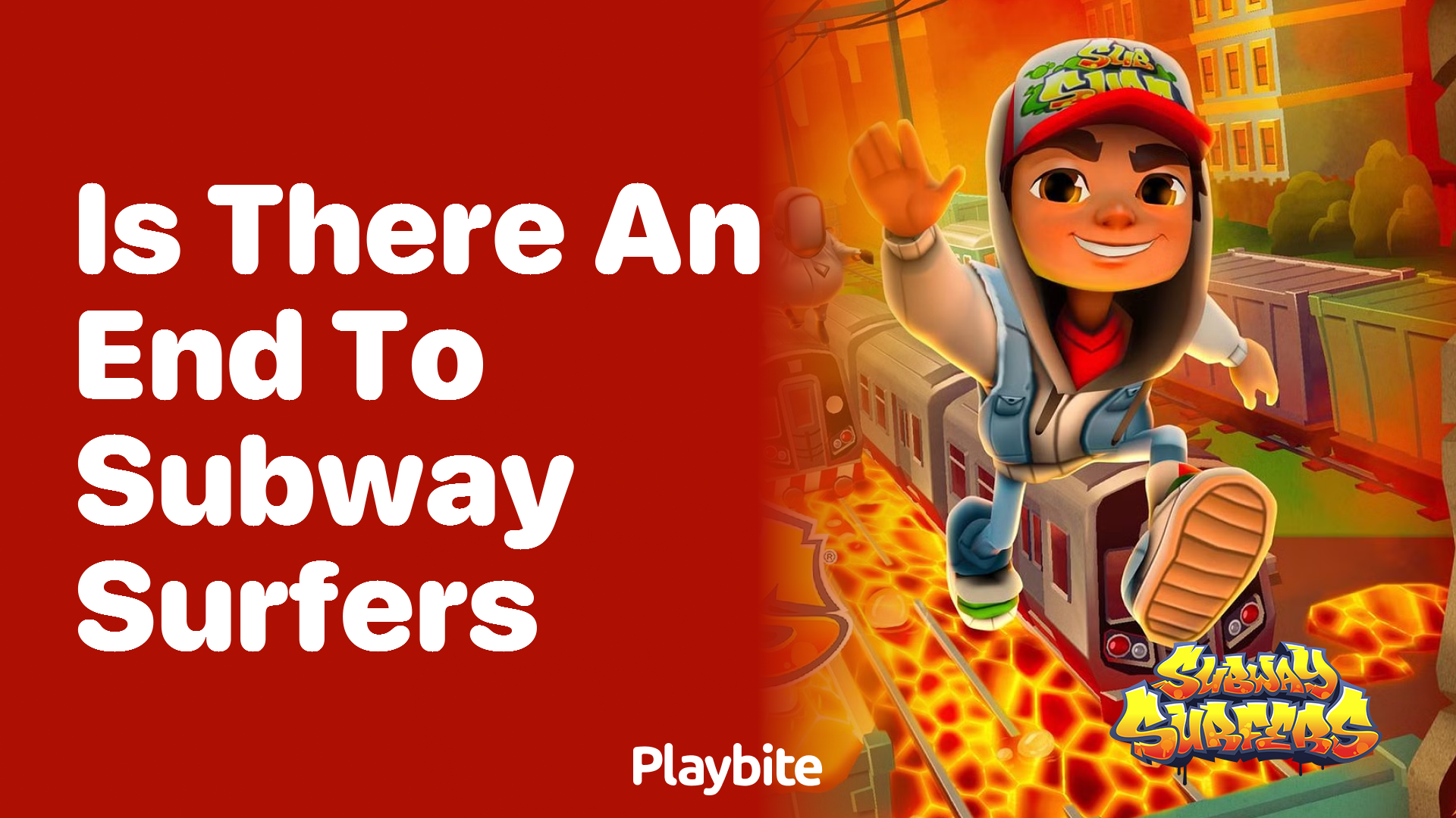 Is there an end to Subway Surfers?