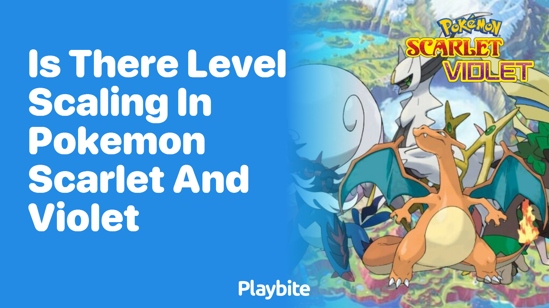 Is there level scaling in Pokemon Scarlet and Violet?