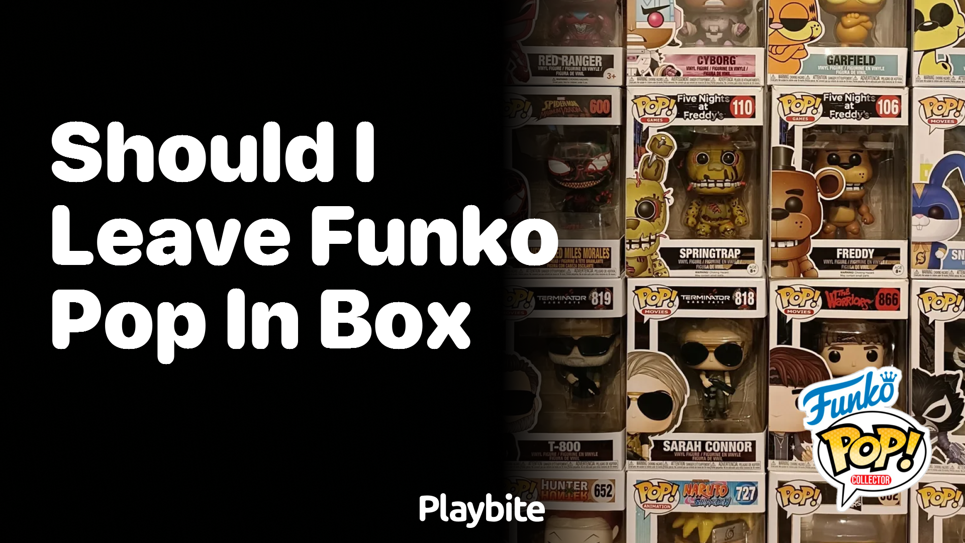 Should I leave my Funko Pop in the box?