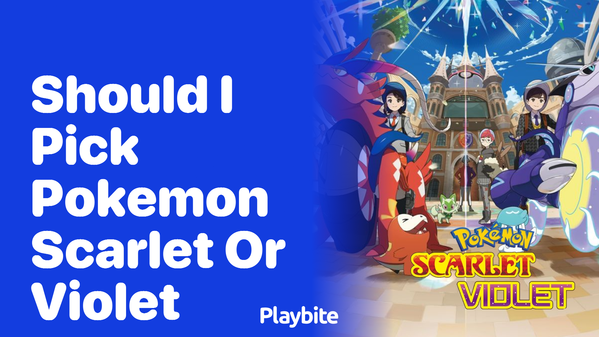 Should I Pick Pokemon Scarlet or Violet?