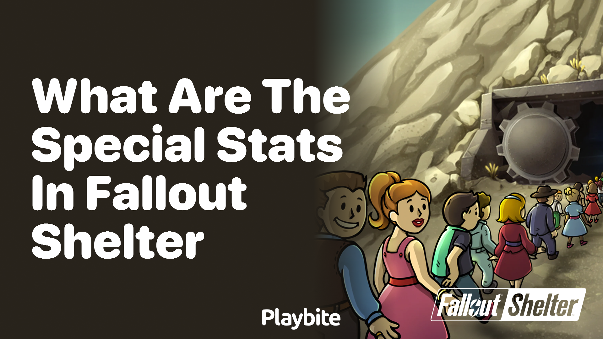 What are the SPECIAL stats in Fallout Shelter?