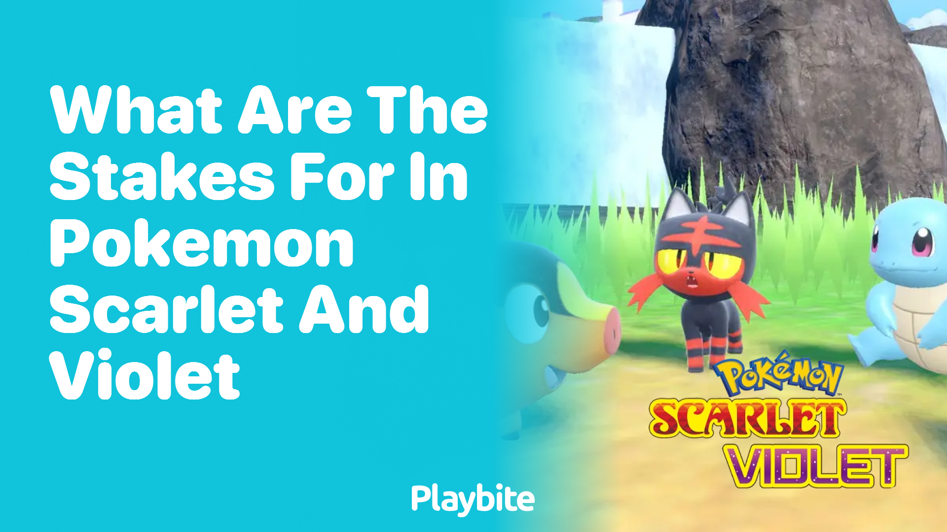 What are the stakes for in Pokémon Scarlet and Violet?