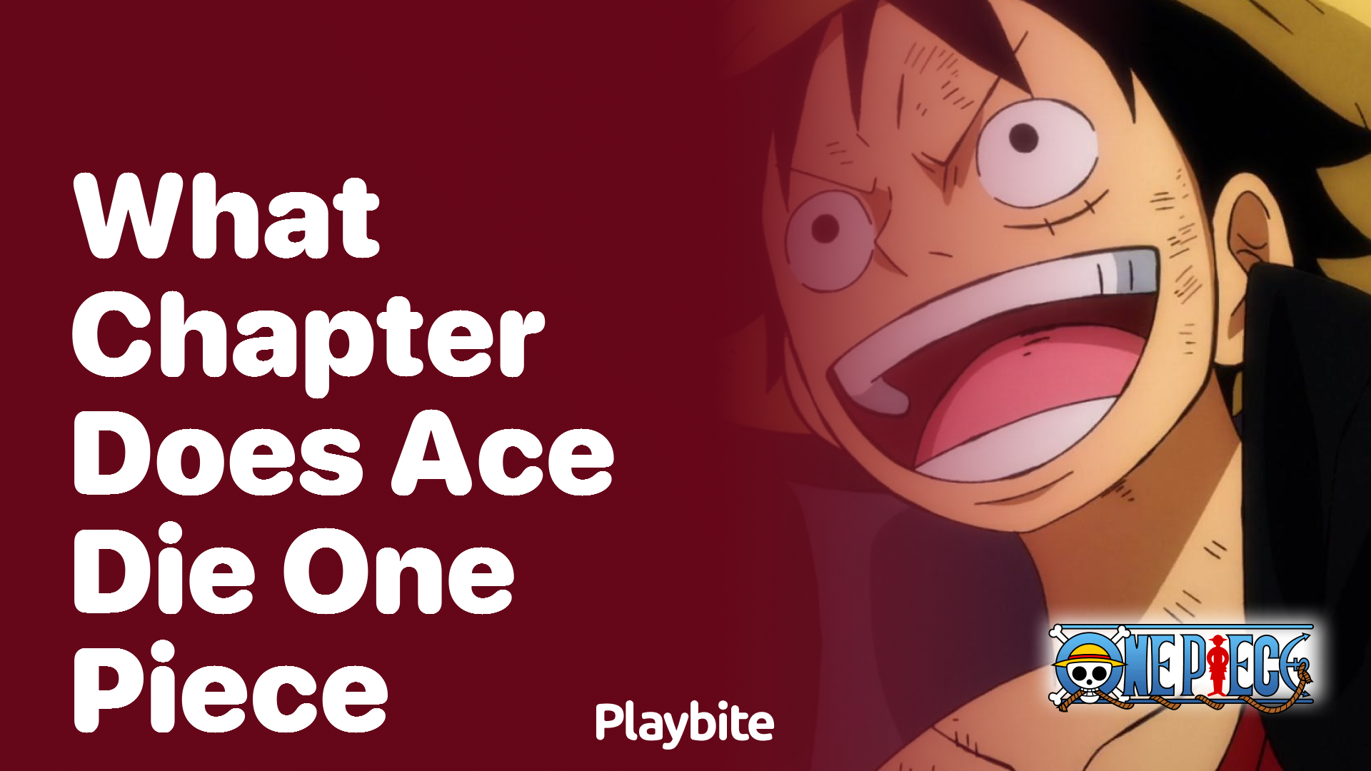 What chapter does Ace die in One Piece? - Playbite