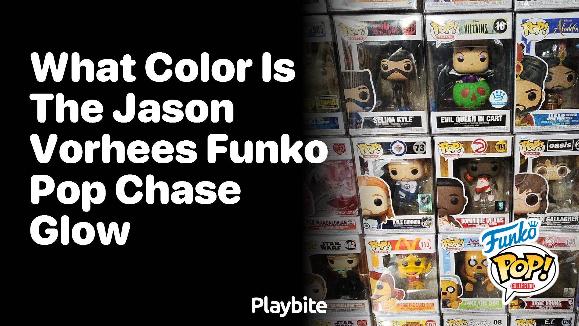 What color is the Jason Voorhees Funko Pop Chase Glow?