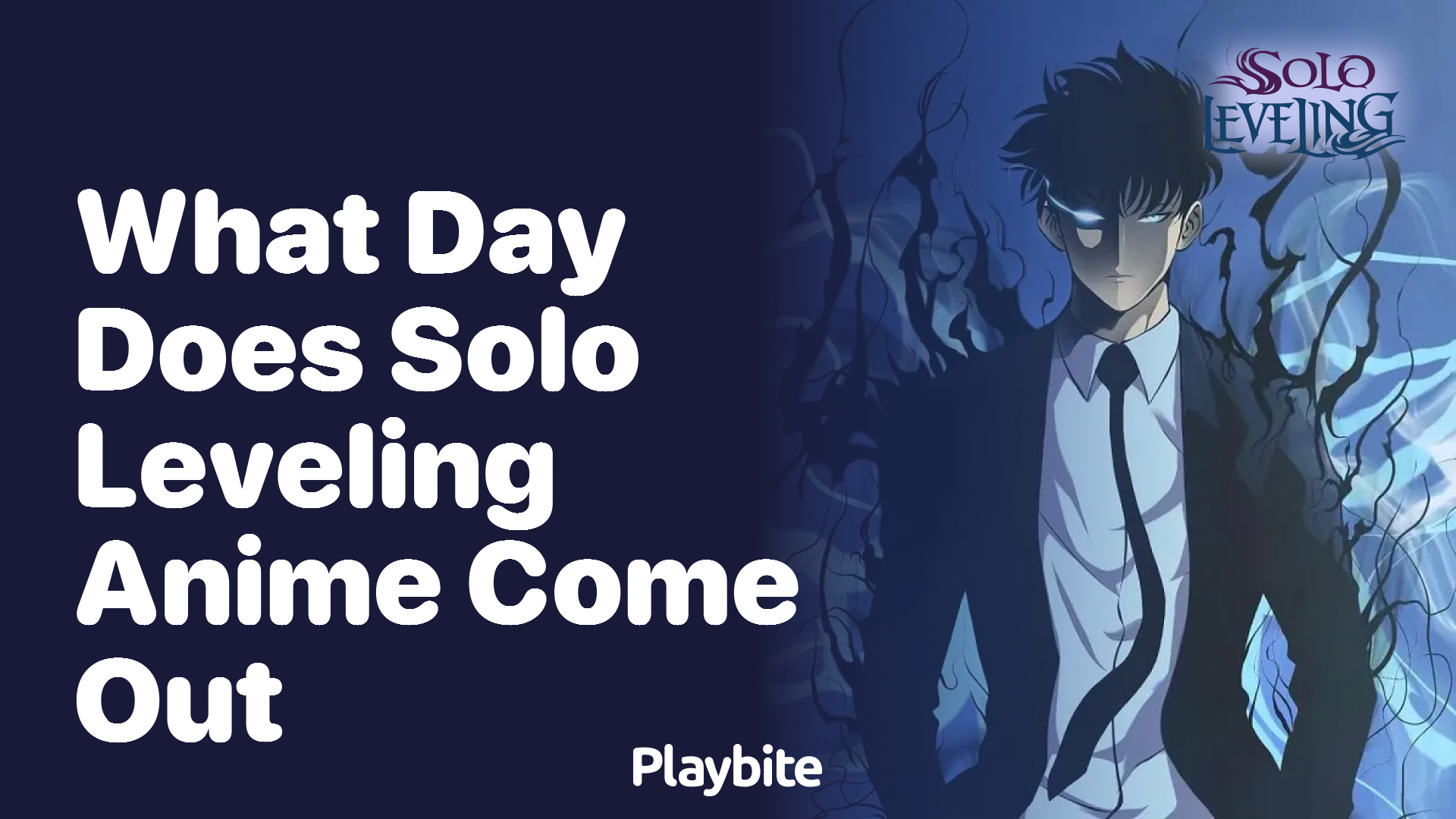 What day does Solo Leveling anime come out?