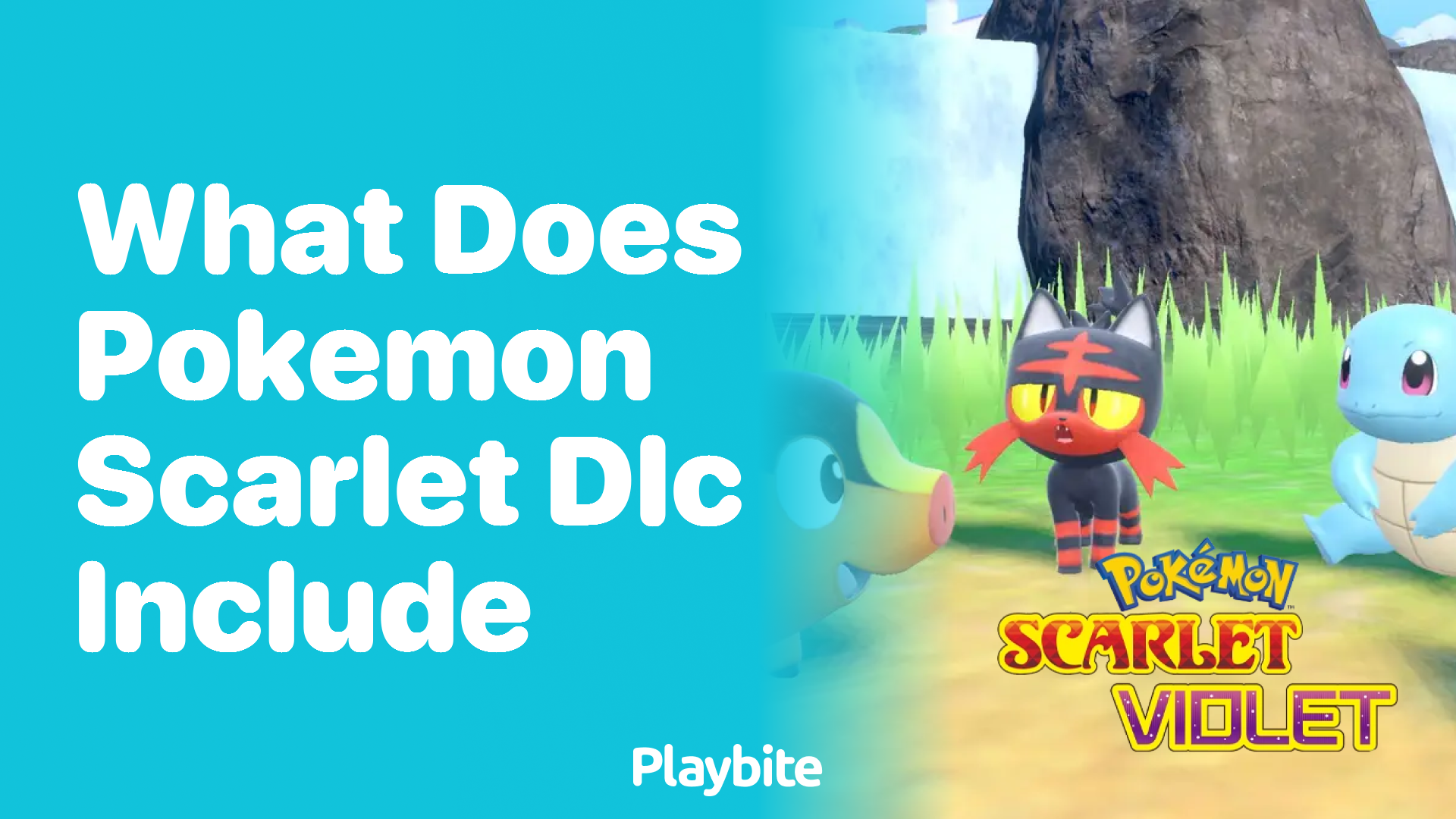 What does Pokemon Scarlet DLC include?