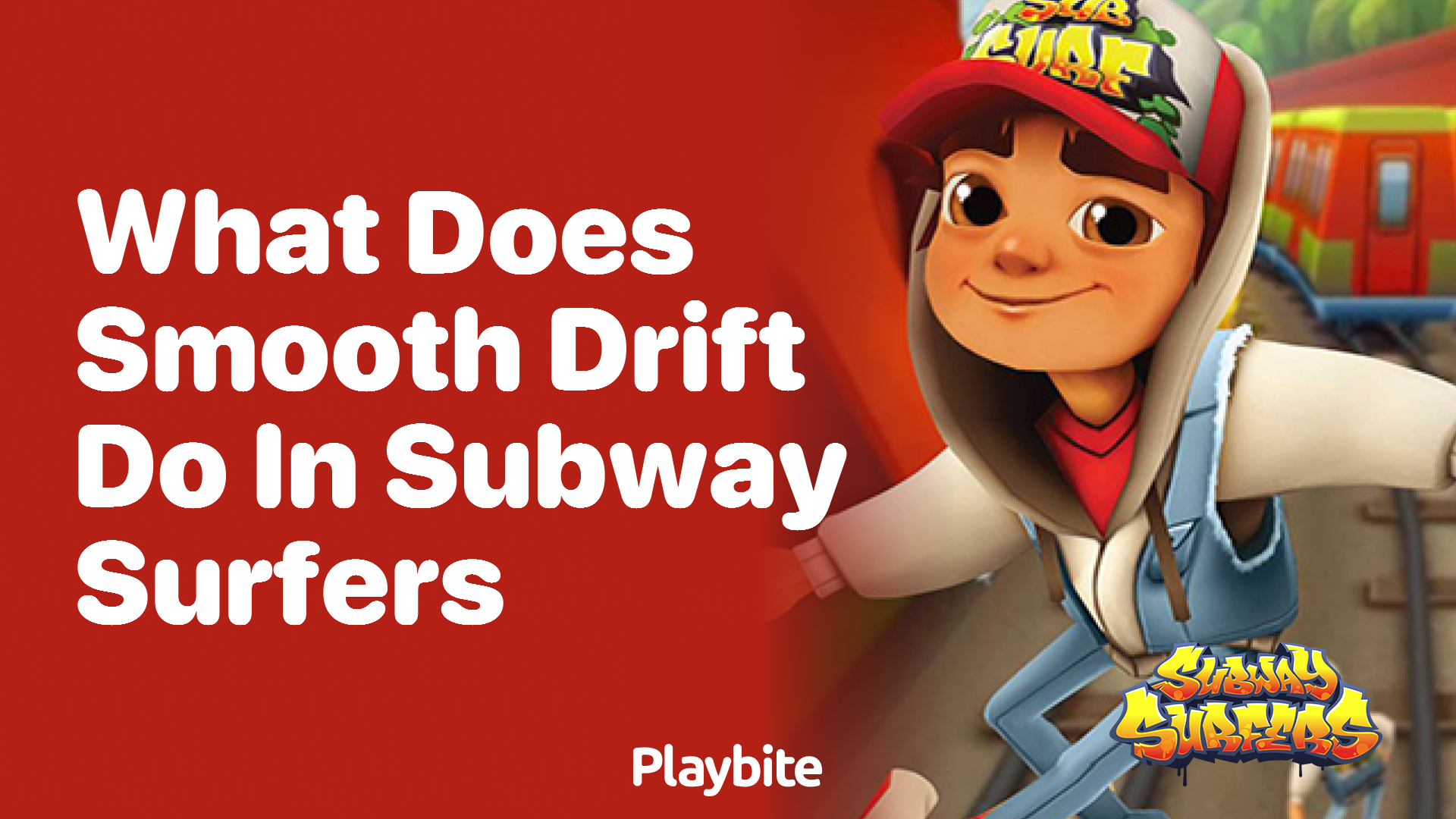 What does smooth drift do in Subway Surfers?