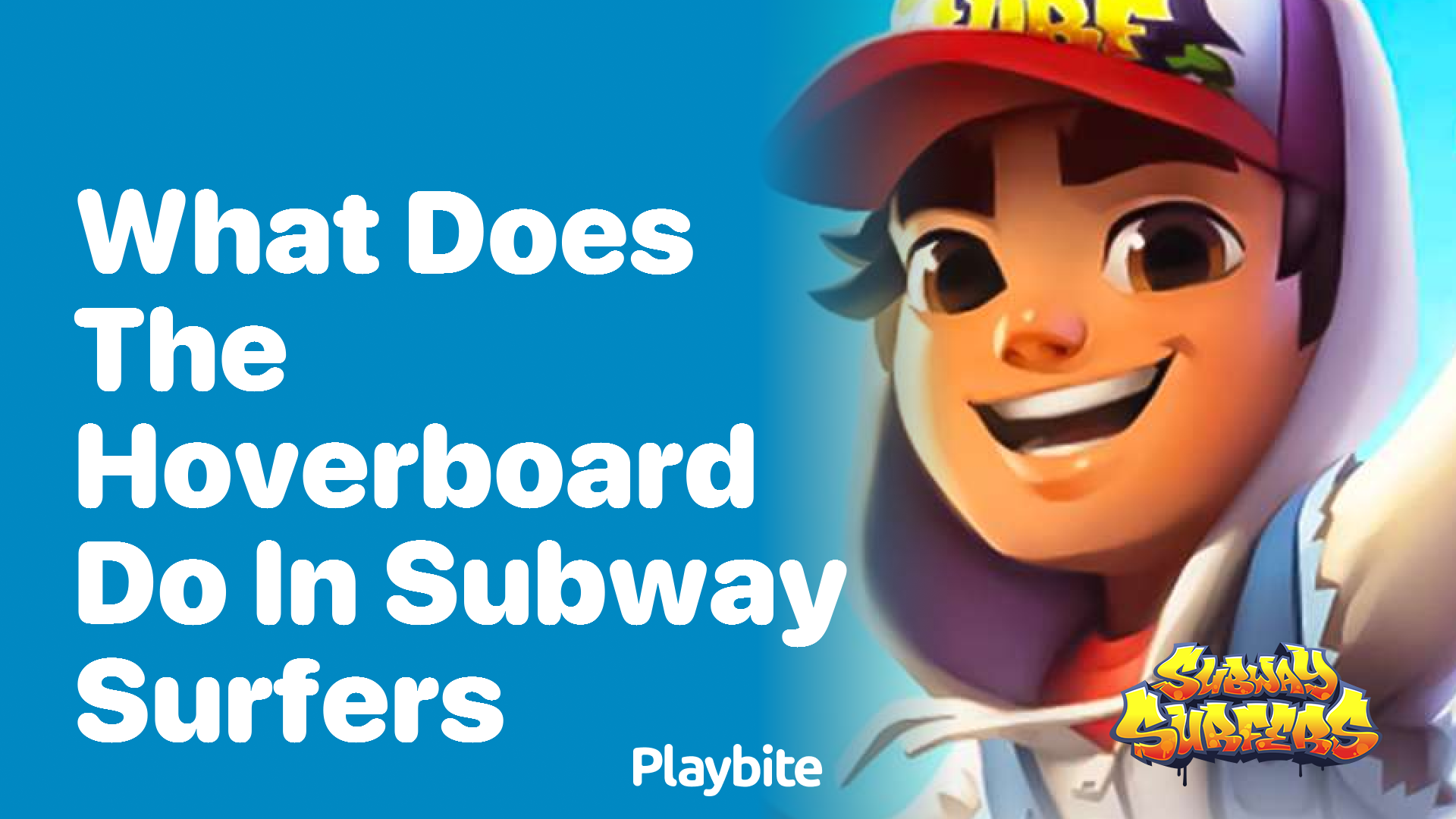 What does the hoverboard do in Subway Surfers?