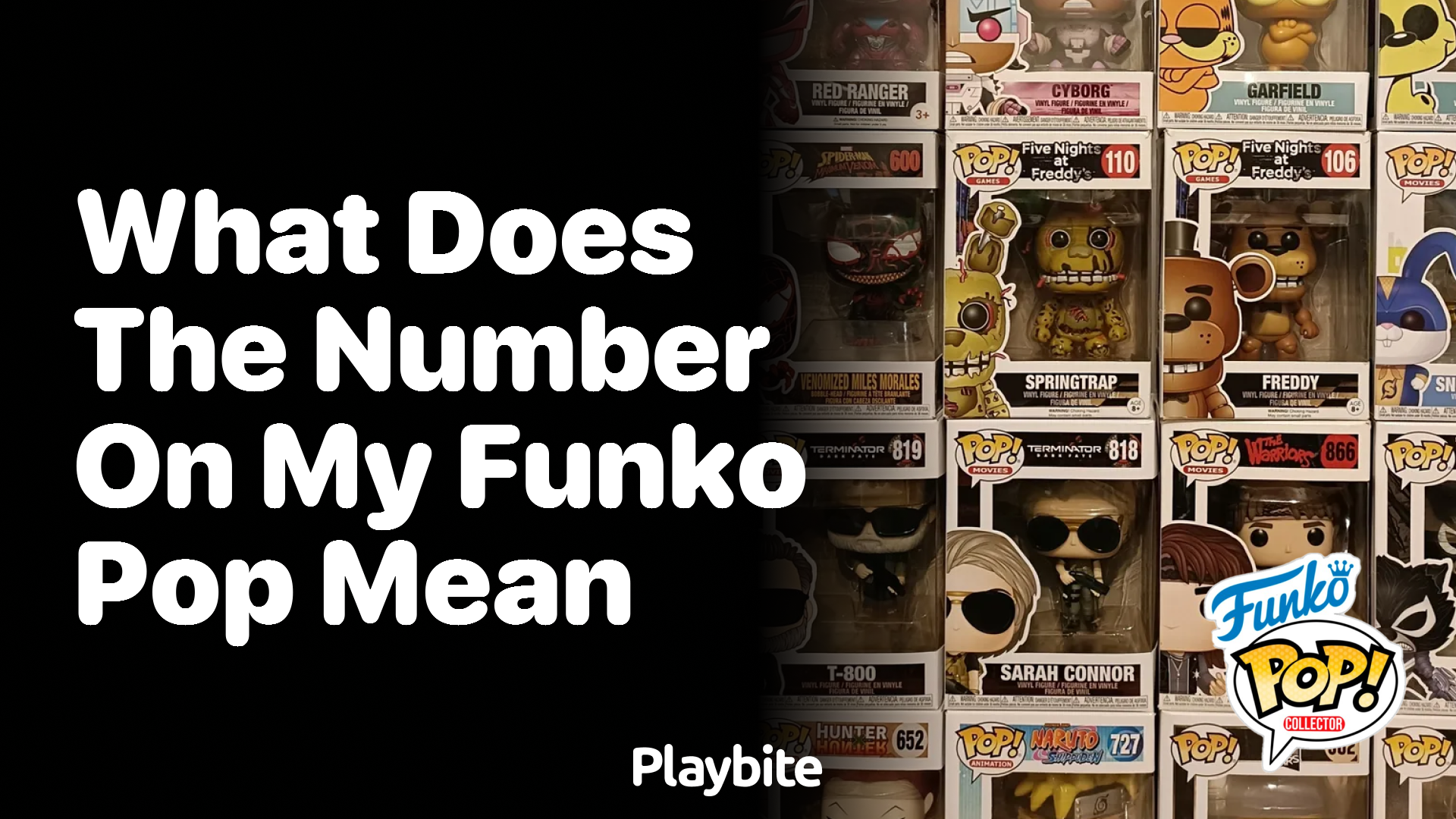 What does the number on my Funko Pop mean?