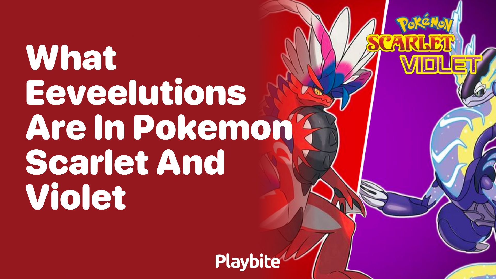 What Eeveelutions are in Pokemon Scarlet and Violet?