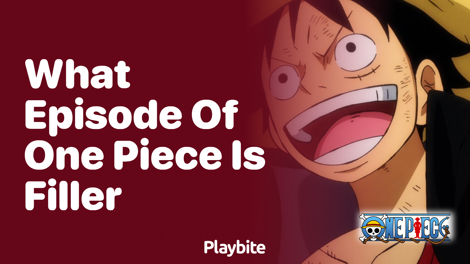 What episode of One Piece is filler?