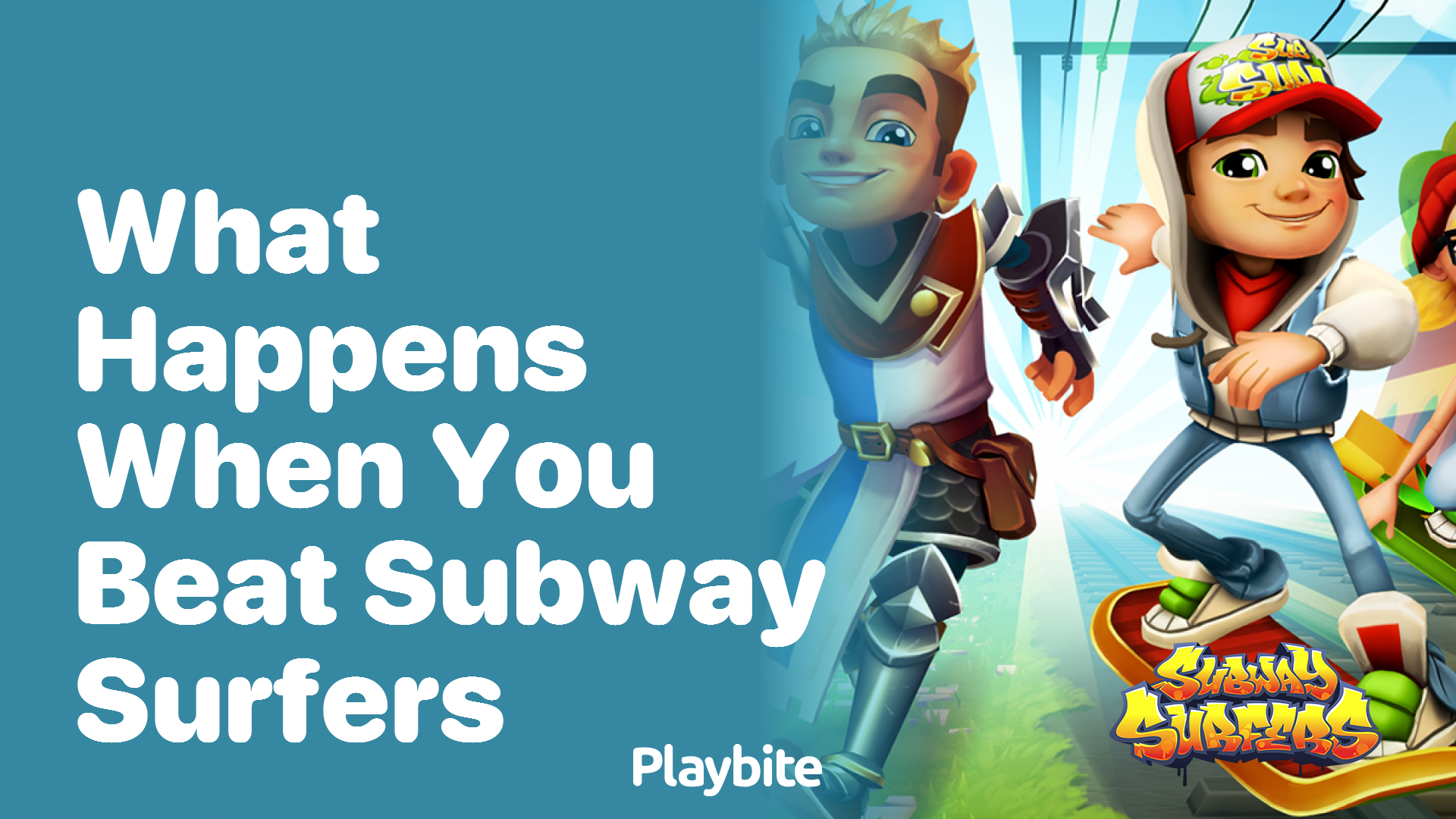 What happens when you beat Subway Surfers?