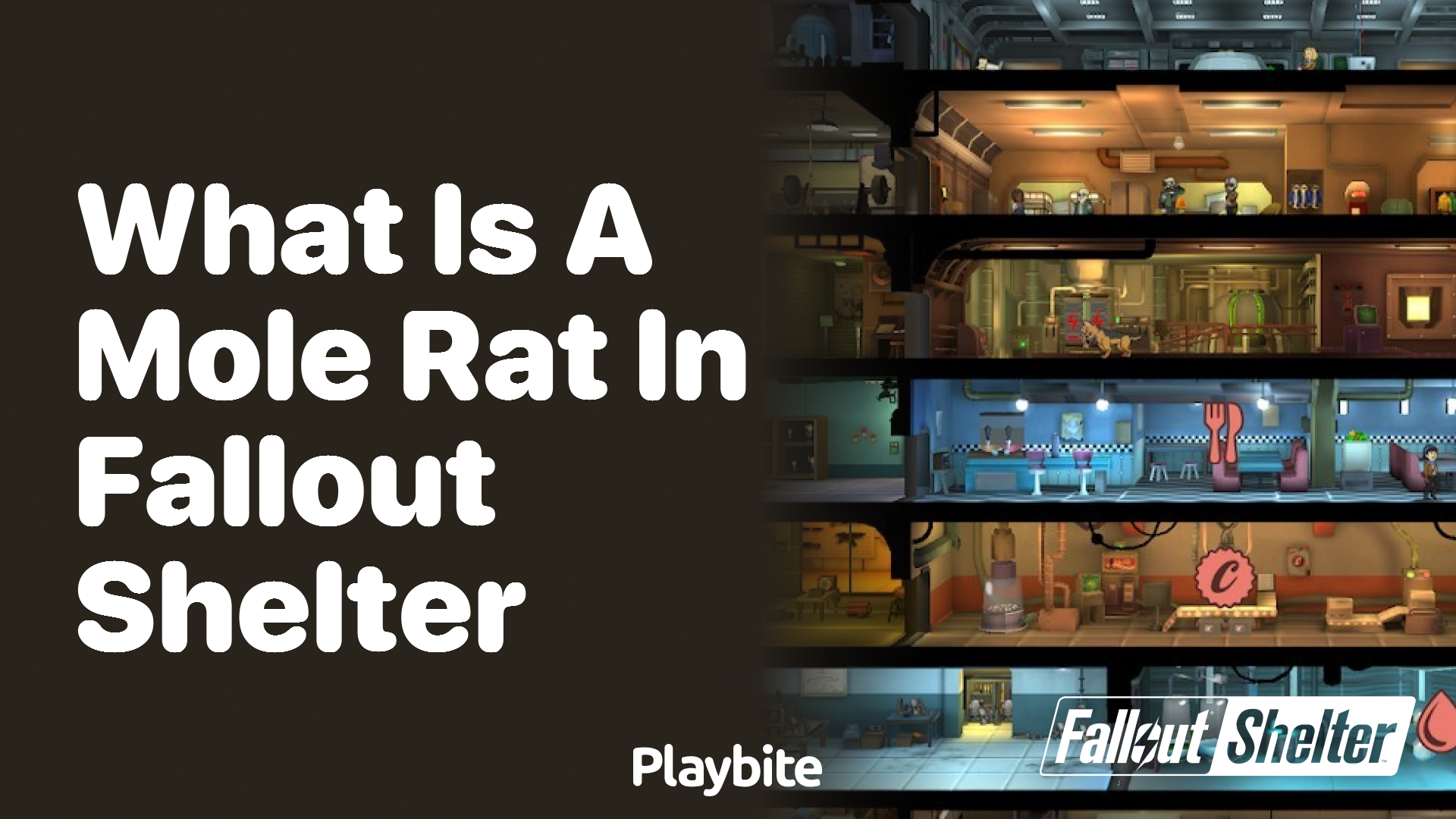 What is a Mole Rat in Fallout Shelter?