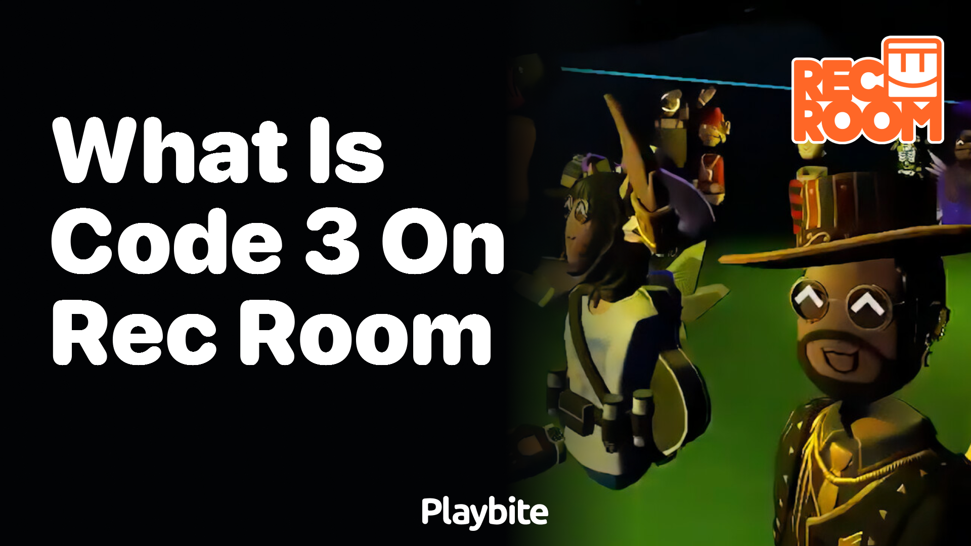 What is Code 3 on Rec Room?