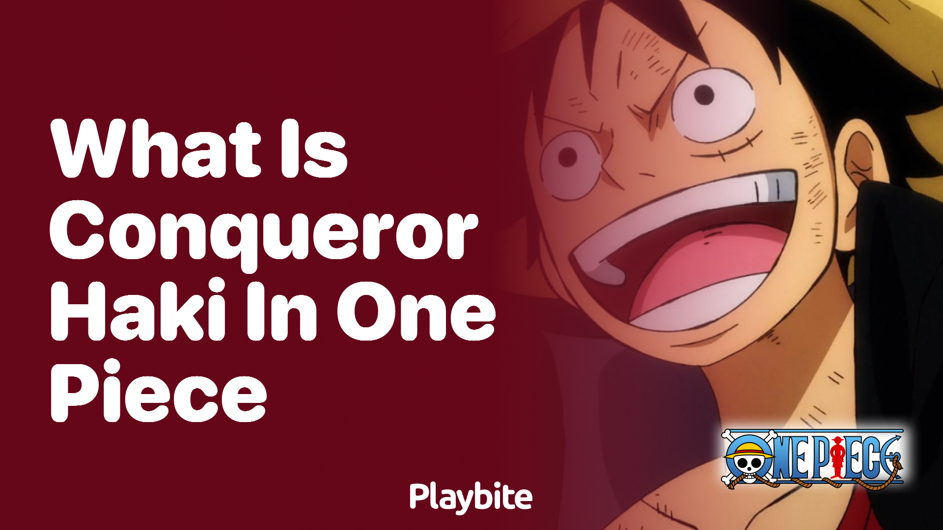 What is Conqueror's Haki in One Piece? - Playbite