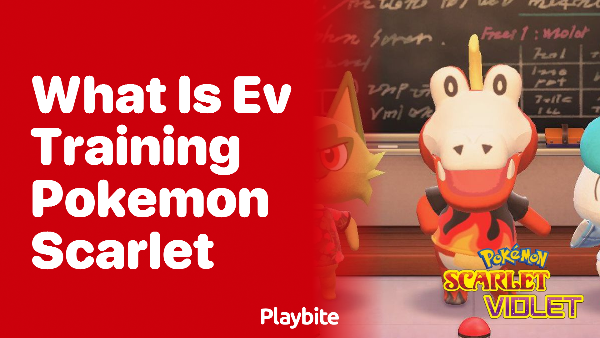 What is EV training in Pokemon Scarlet? - Playbite