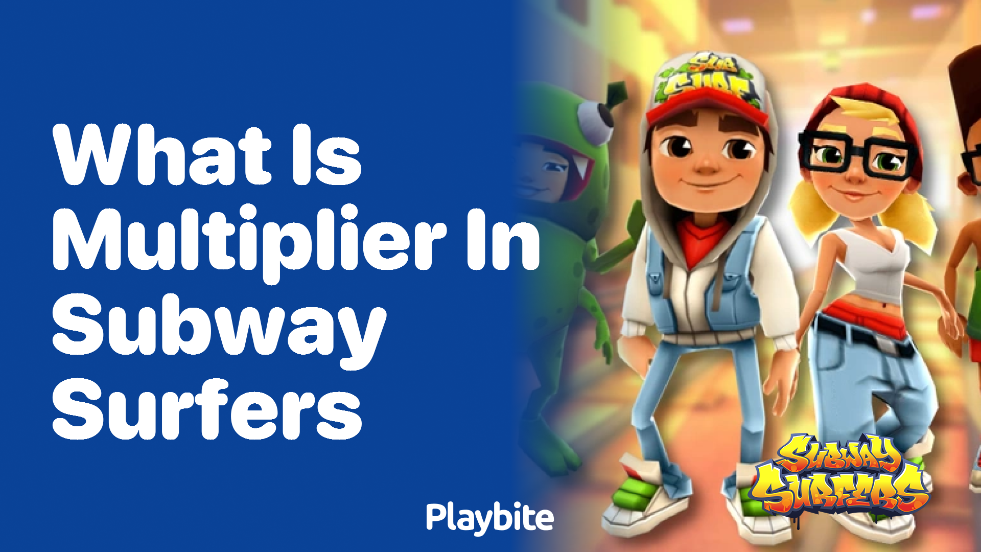 What is multiplier in Subway Surfers?