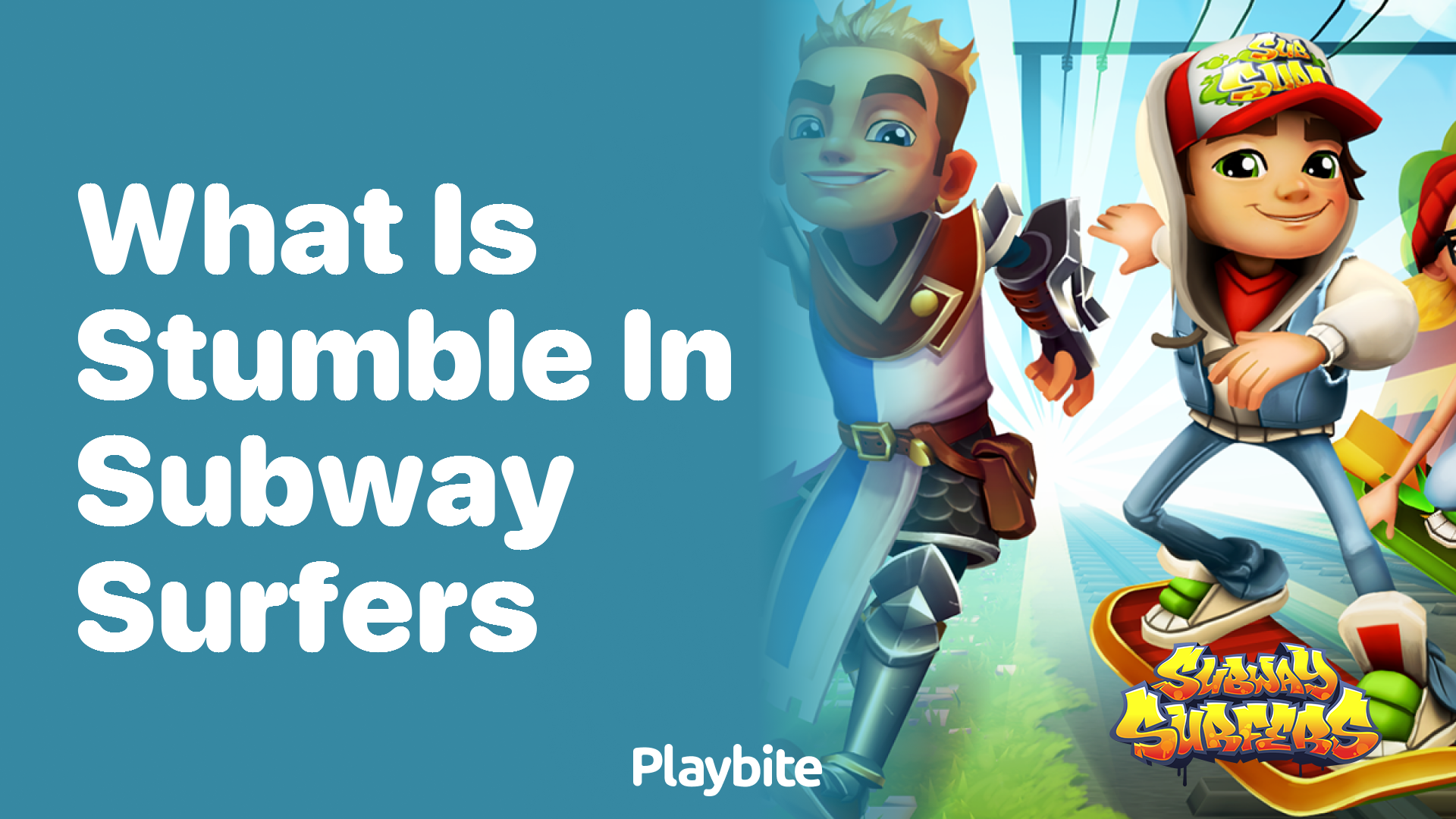 What is &#8216;stumble&#8217; in Subway Surfers?