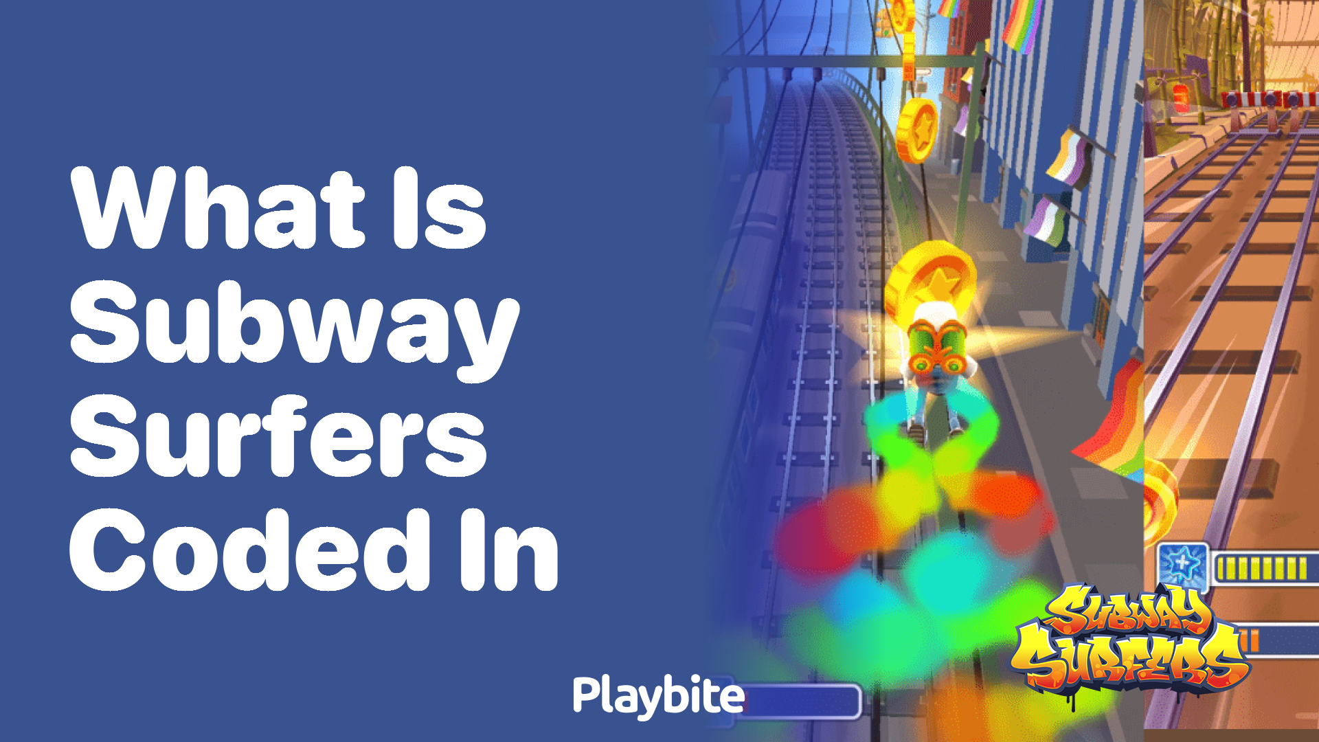 What is Subway Surfers coded in?