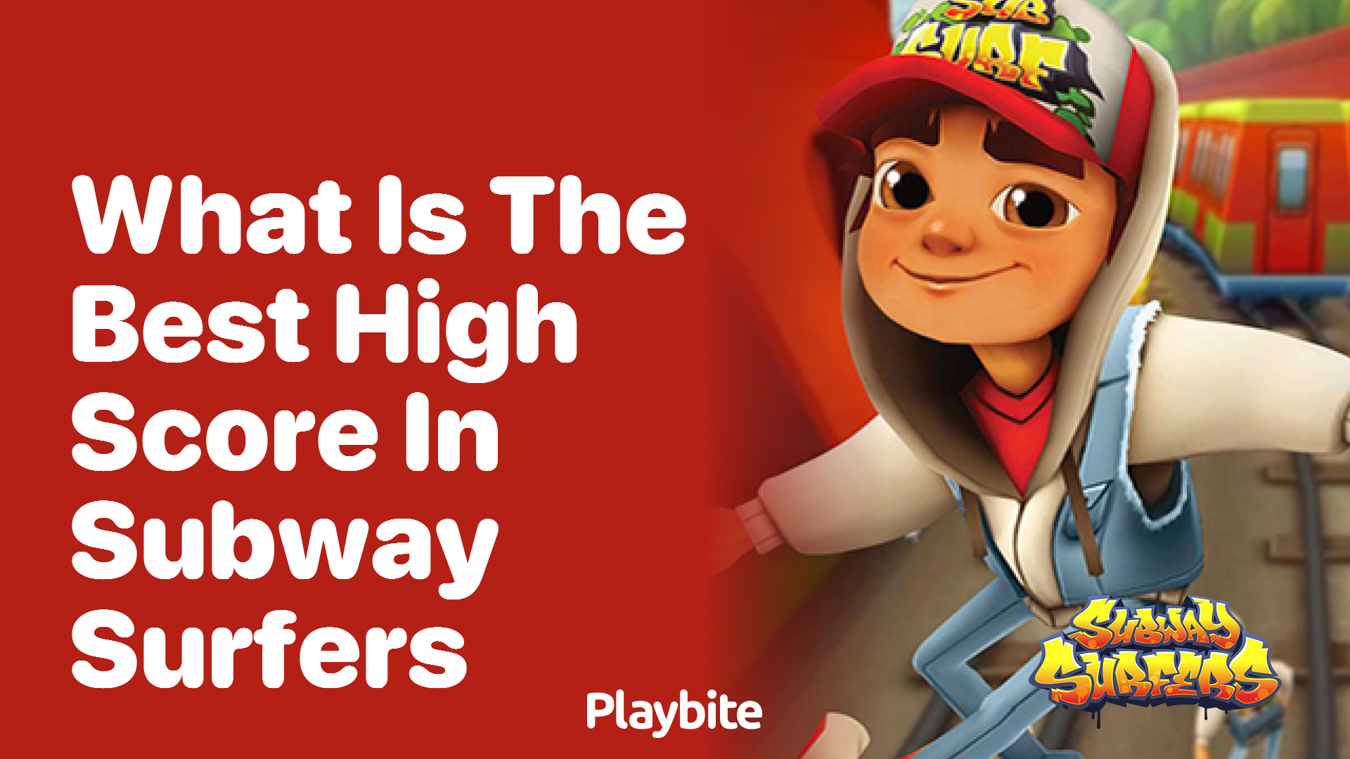 What is the best high score in Subway Surfers?