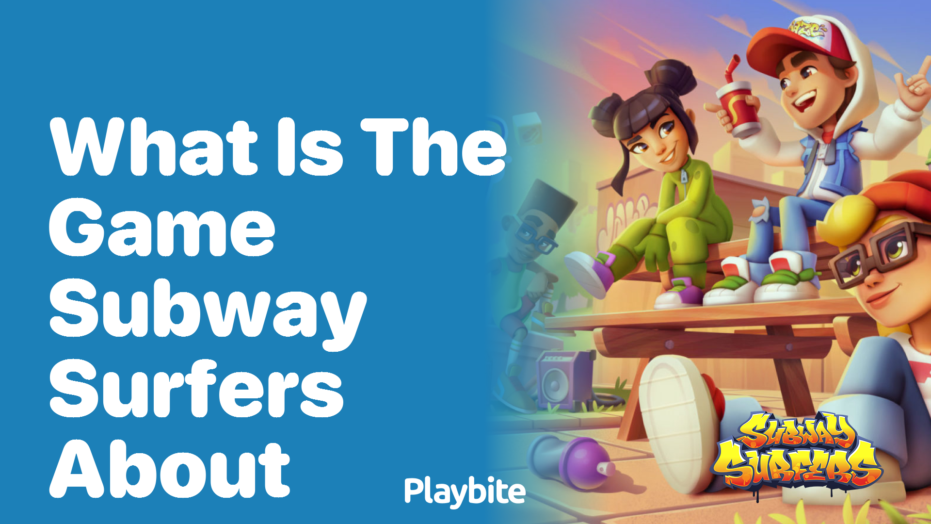 What is the game Subway Surfers about?