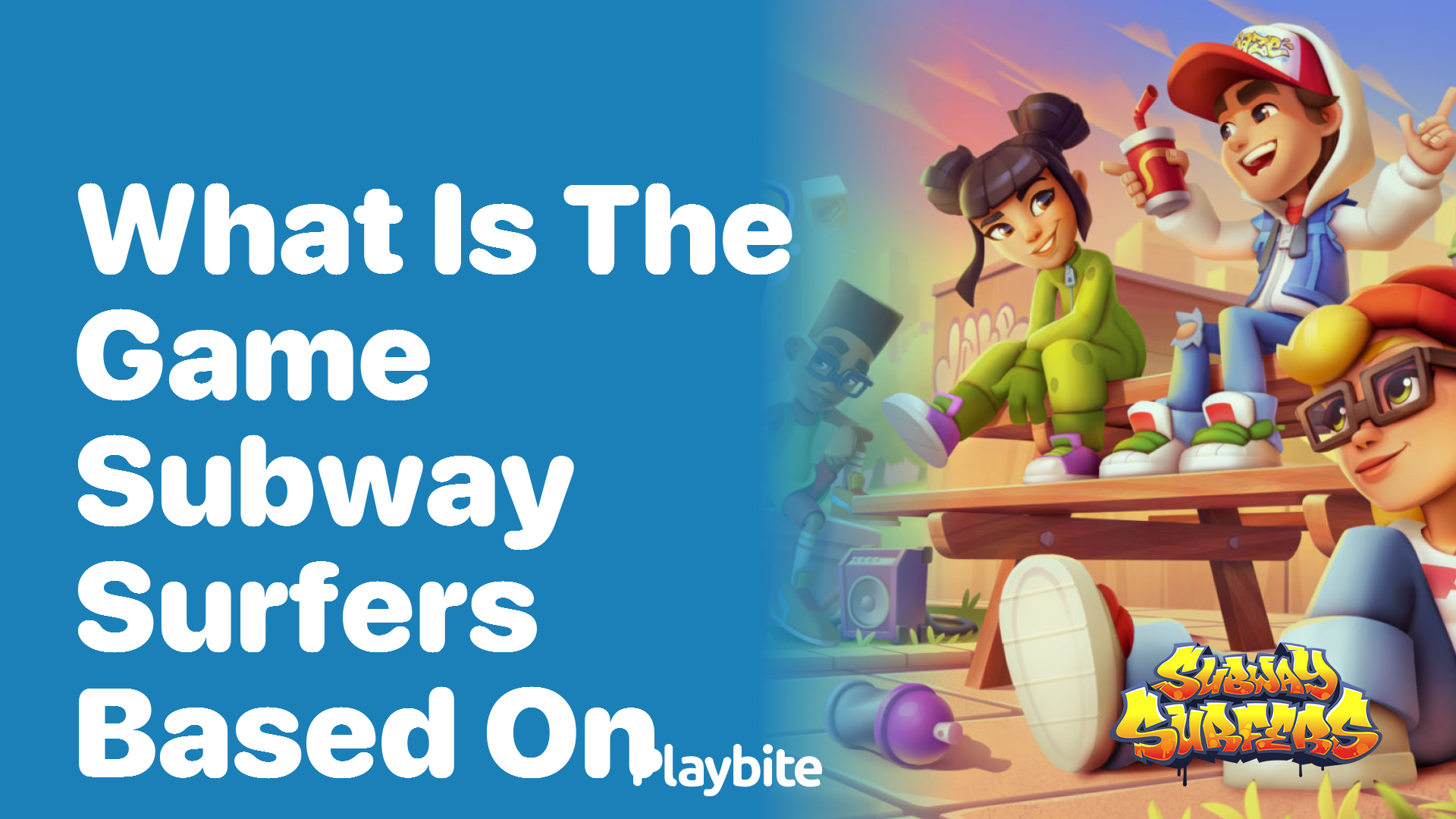 What is the game Subway Surfers based on?