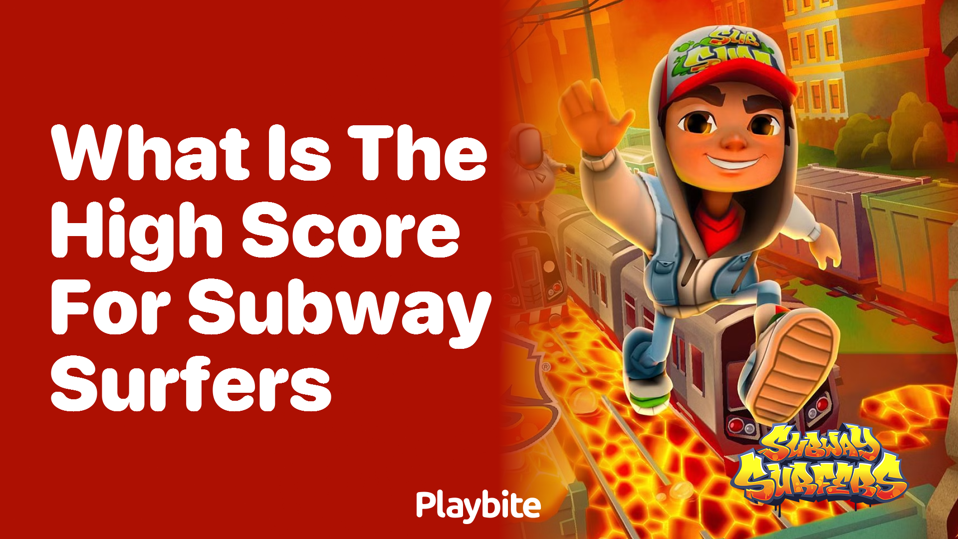 What is the high score for Subway Surfers?