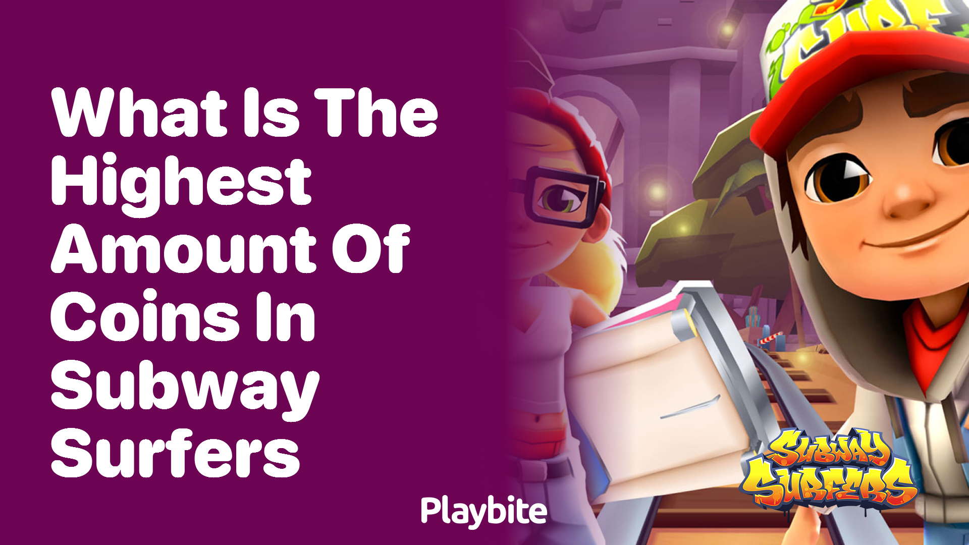 What is the highest amount of coins in Subway Surfers?