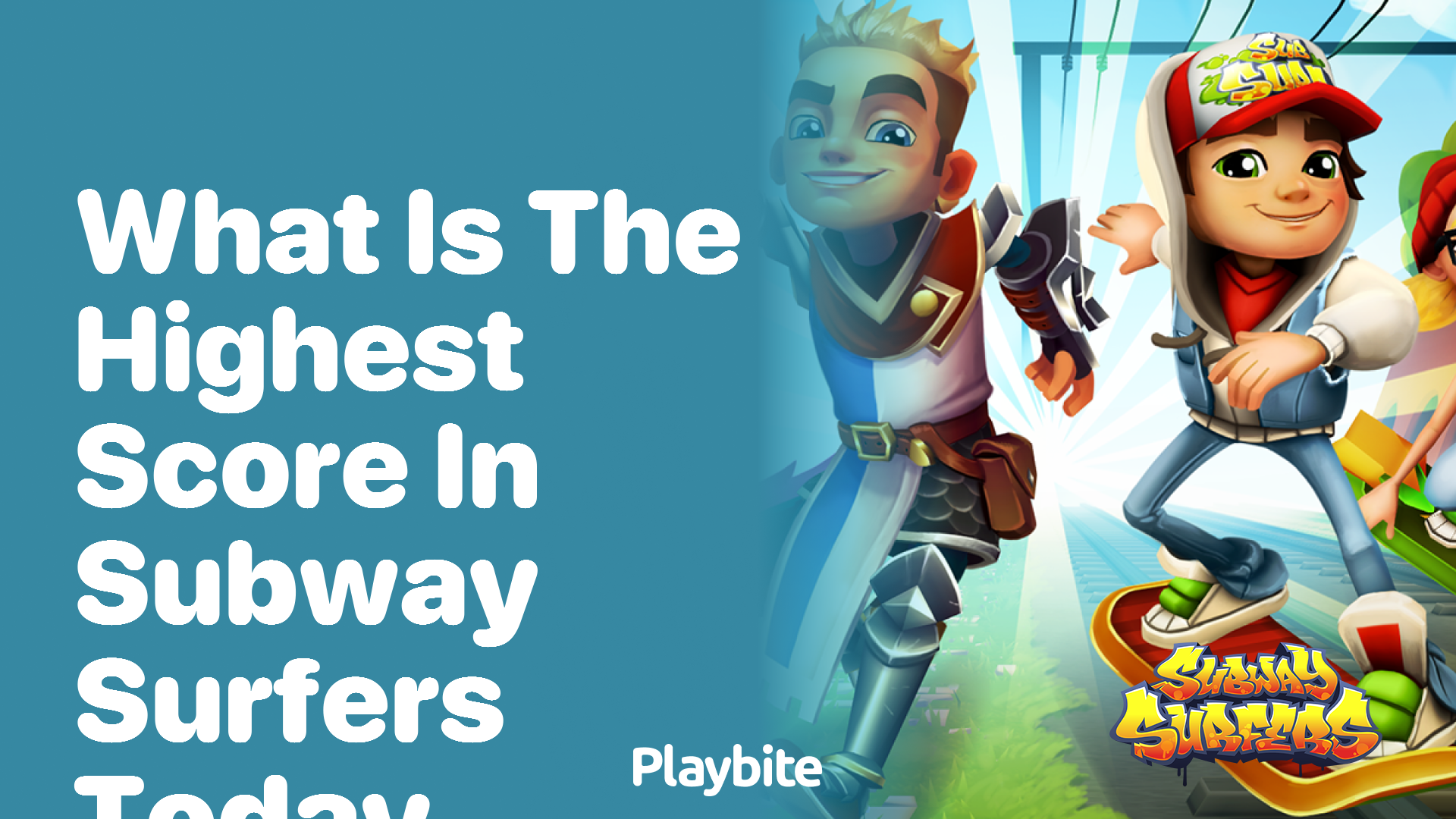 What is the current highest score in Subway Surfers?