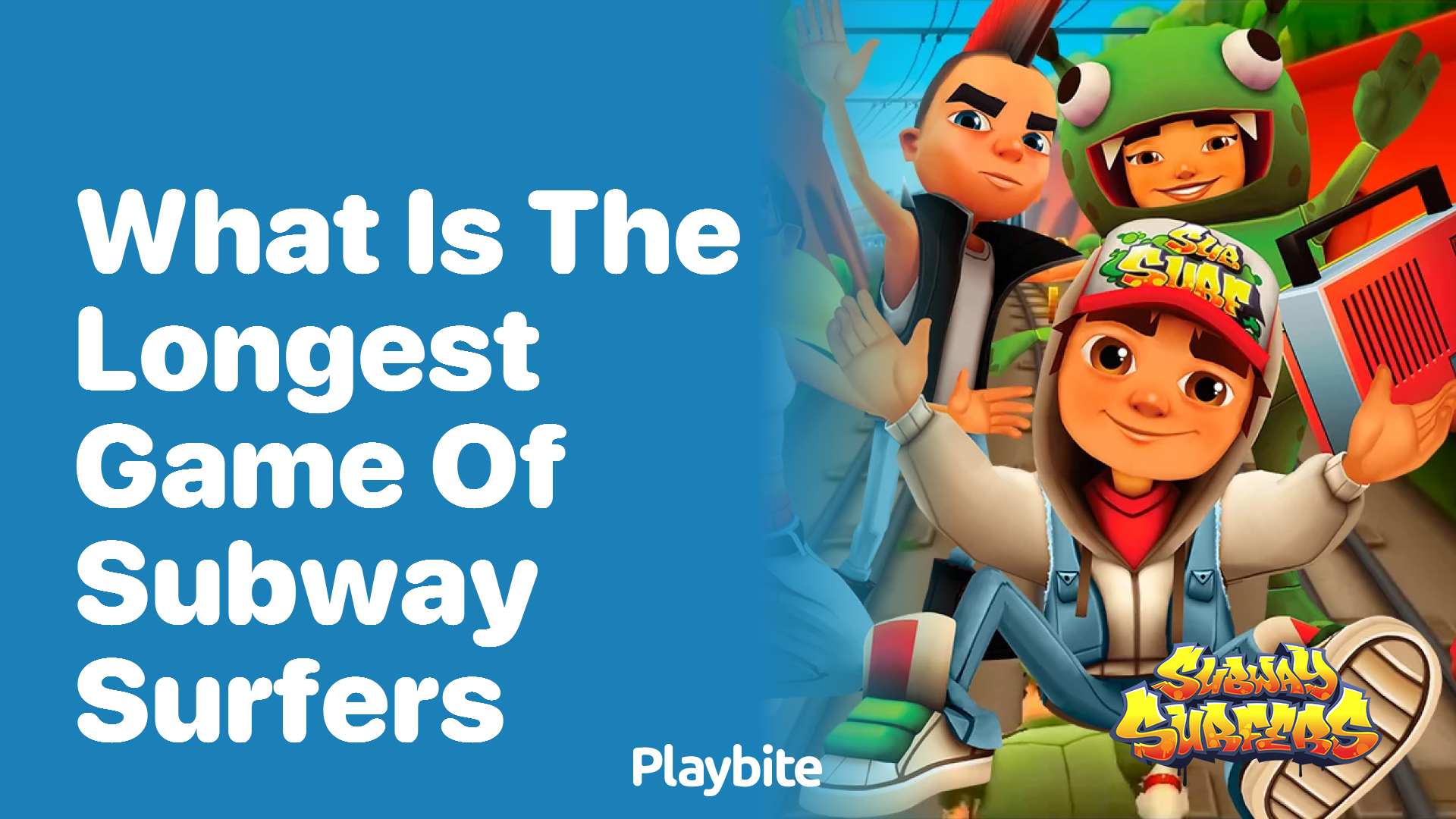 What is the longest game of Subway Surfers?