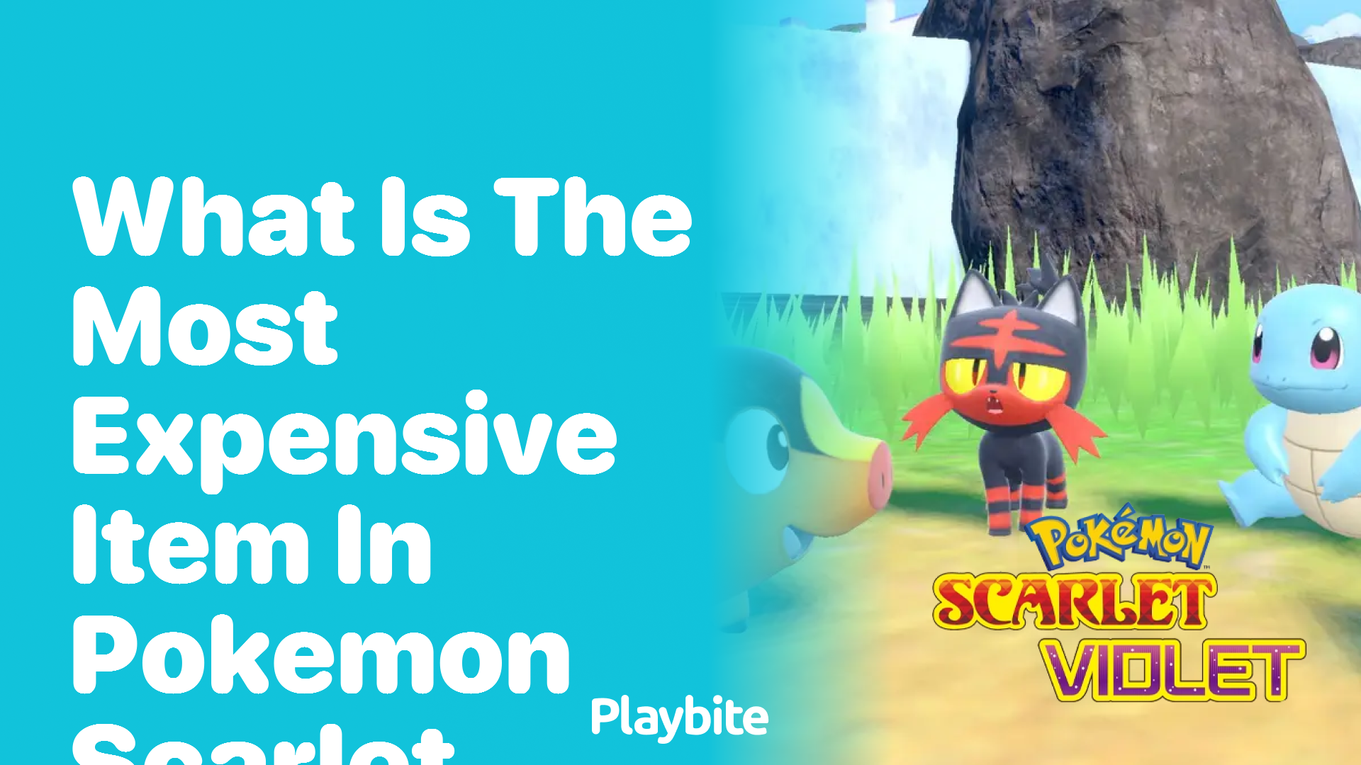 What is the most expensive item in Pokemon Scarlet?