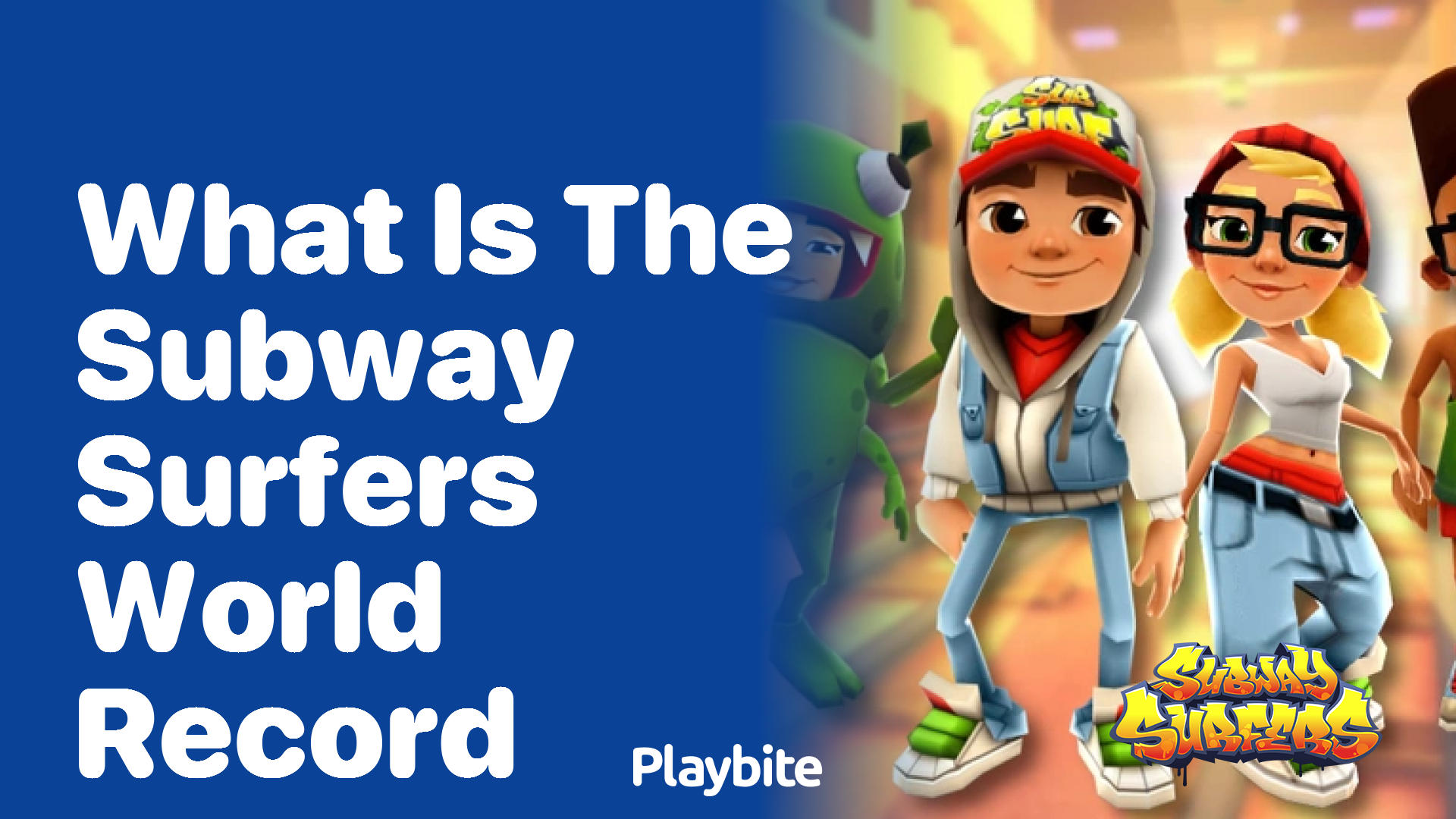 What is the Subway Surfers world record?