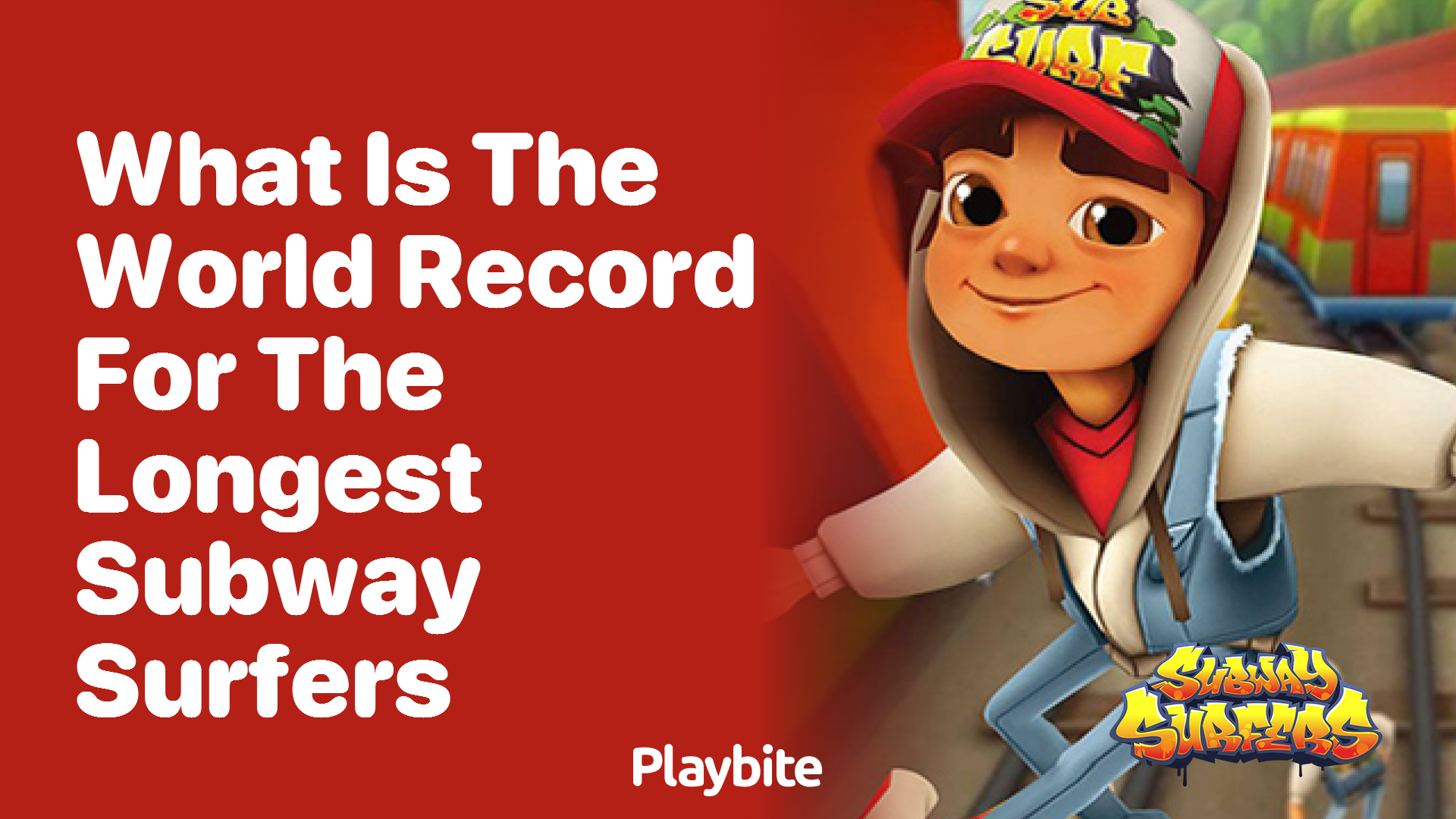 What is the world record for the longest Subway Surfers run? - Playbite