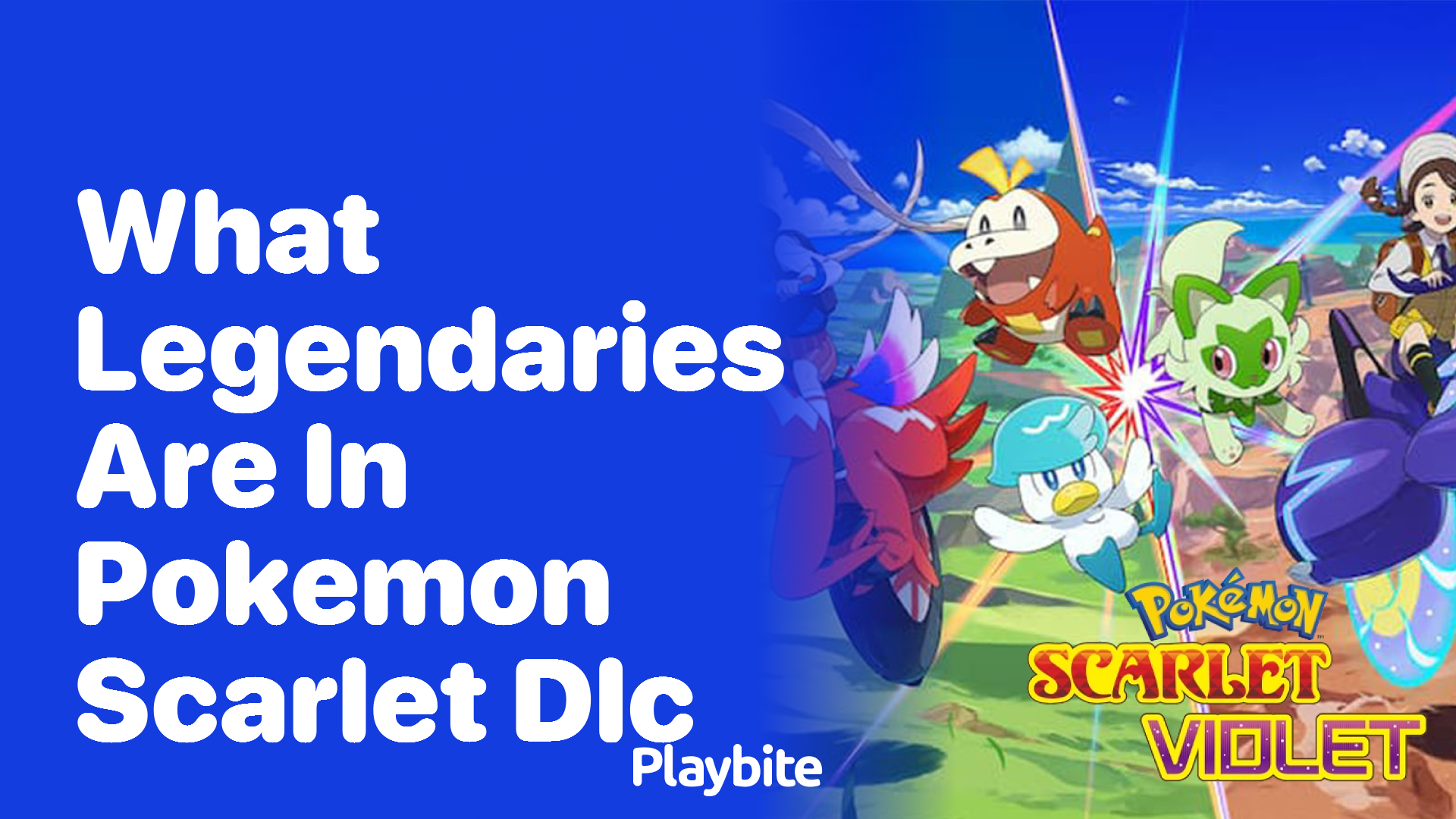 What Legendaries are in Pokemon Scarlet DLC?