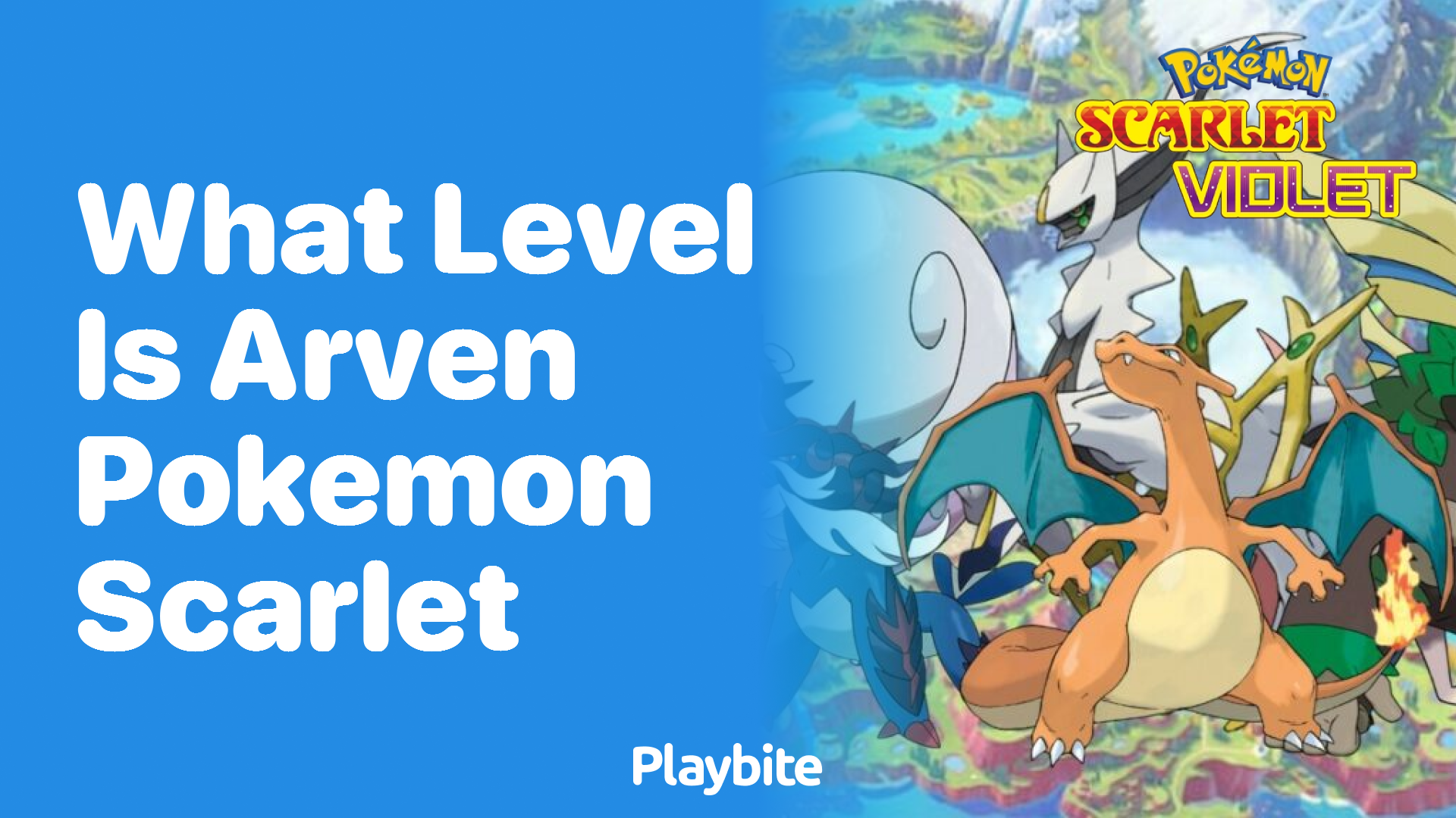 What Level is Arven in Pokemon Scarlet?