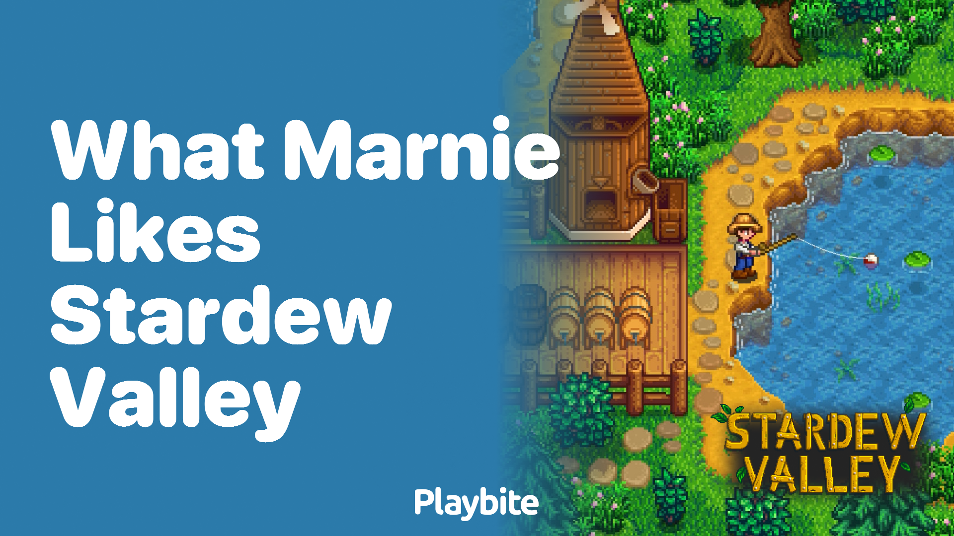 What does Marnie like in Stardew Valley?