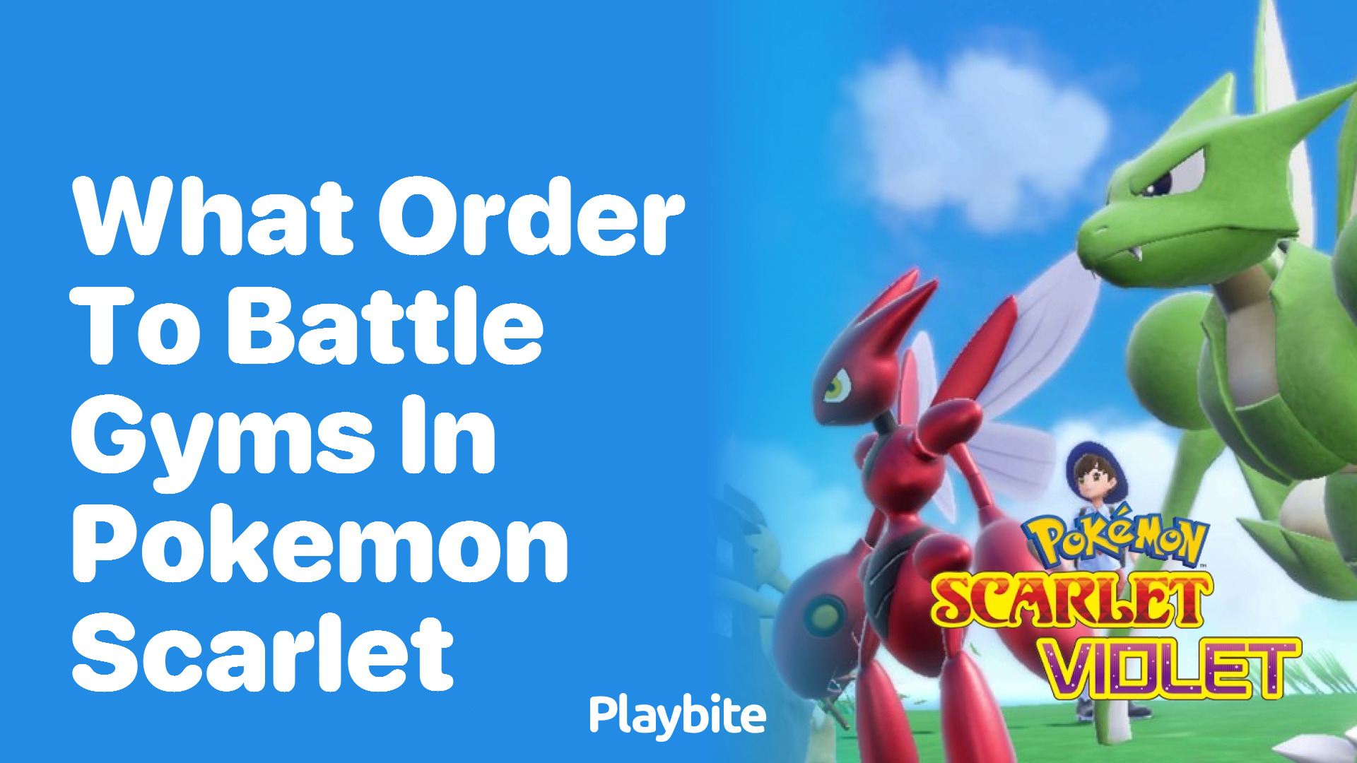 What&#8217;s the Best Order to Battle Gyms in Pokemon Scarlet?